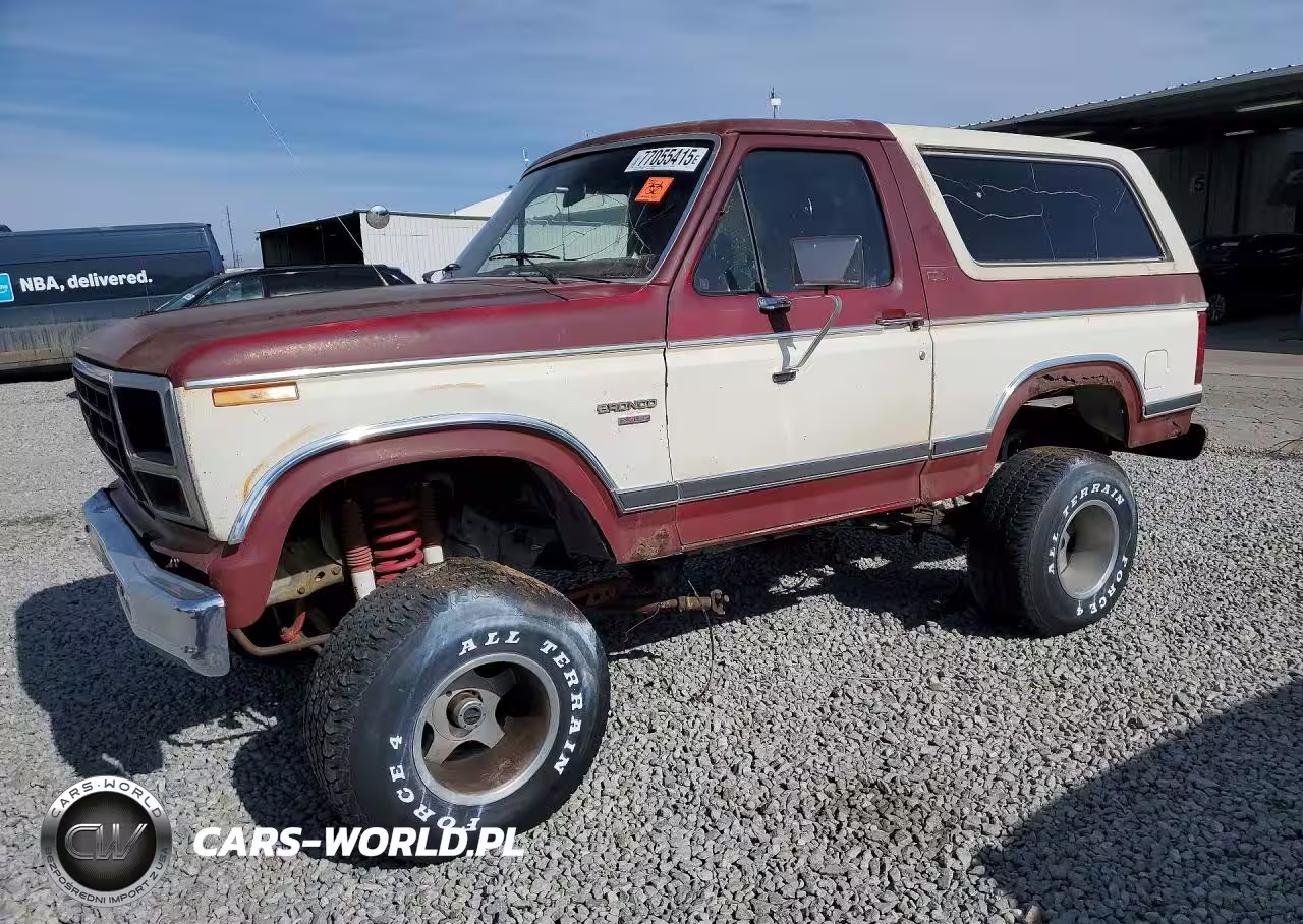 1982 Ford Bronco U100