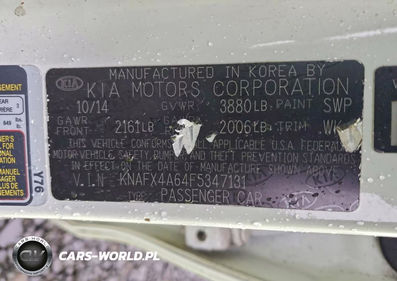 2015 Kia Forte Lx VIN:KNAFX4A64F5347131 - 12