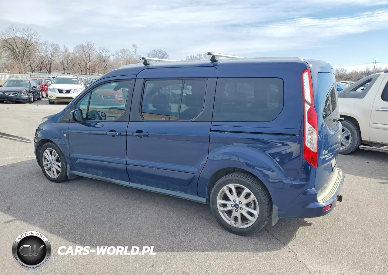 2015 Ford Transit Connect Titanium VIN:NM0GE9G71F1177860 - 2