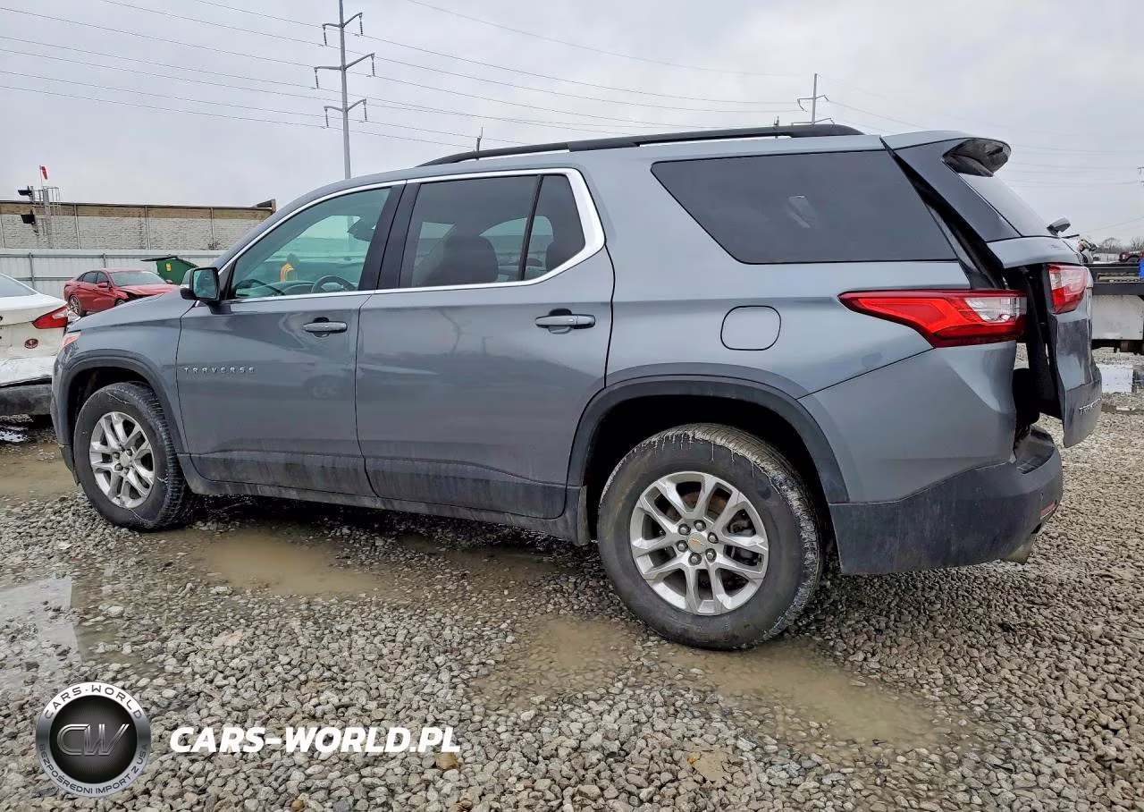 2021 Chevrolet Traverse Lt VIN:1GNEVHKW5MJ221186 - 2