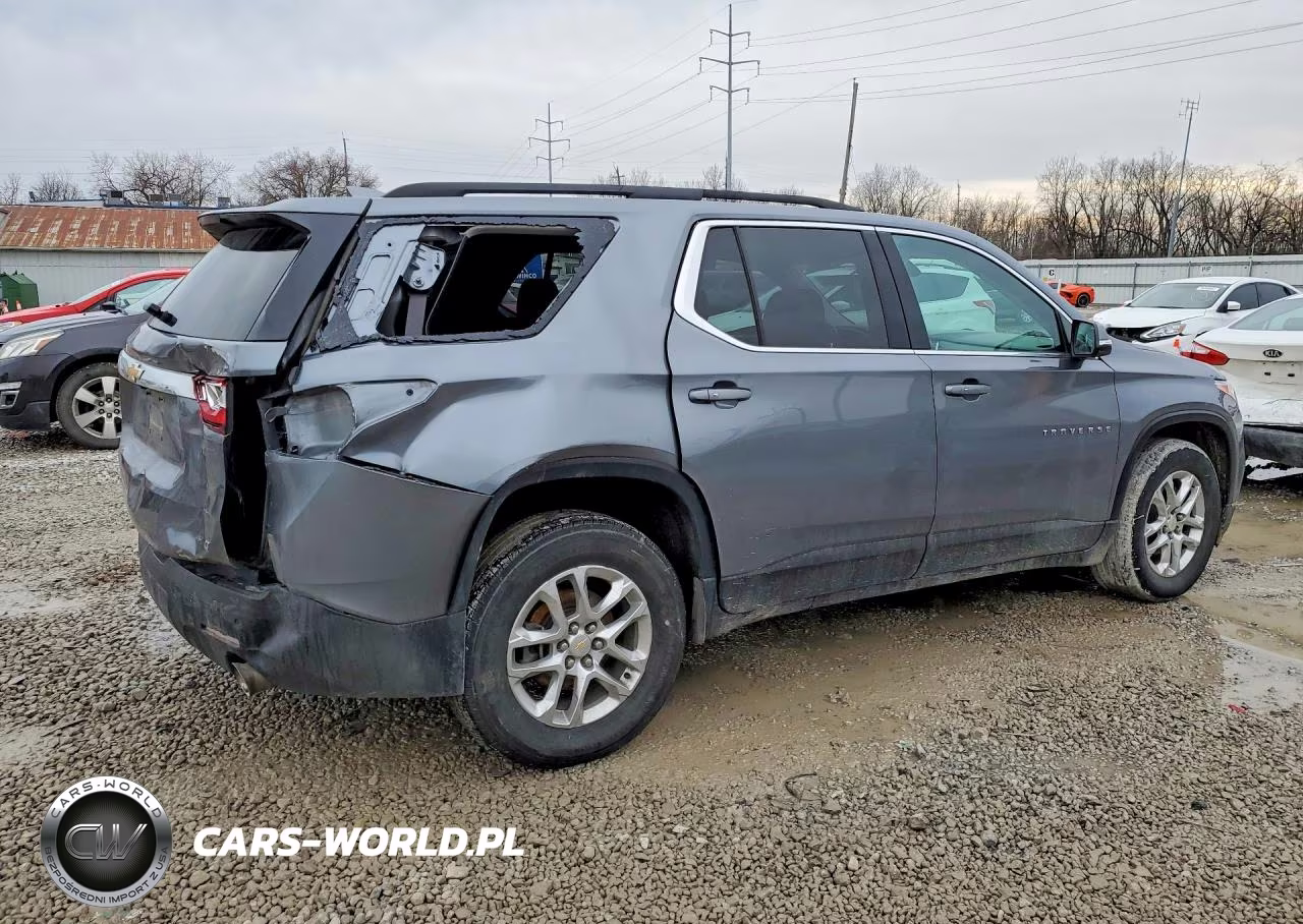2021 Chevrolet Traverse Lt VIN:1GNEVHKW5MJ221186 - 3