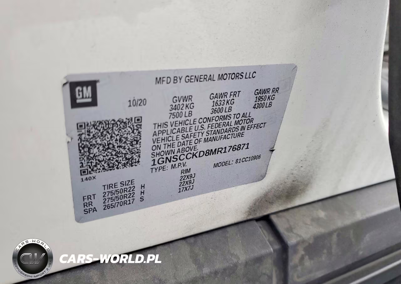2021 Chevrolet Suburban C1500 Lt VIN:1GNSCCKD8MR176871 - 13
