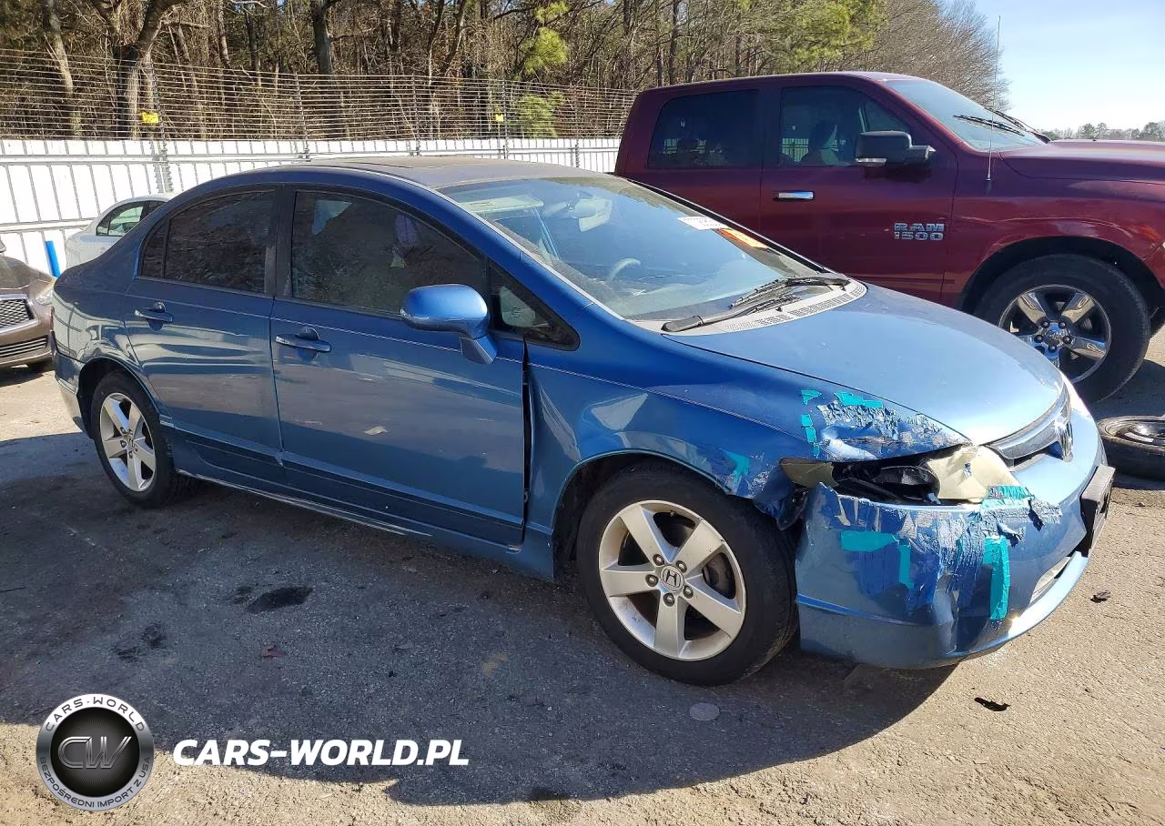 2008 Honda Civic Ex VIN:1HGFA16858L032464 - 4