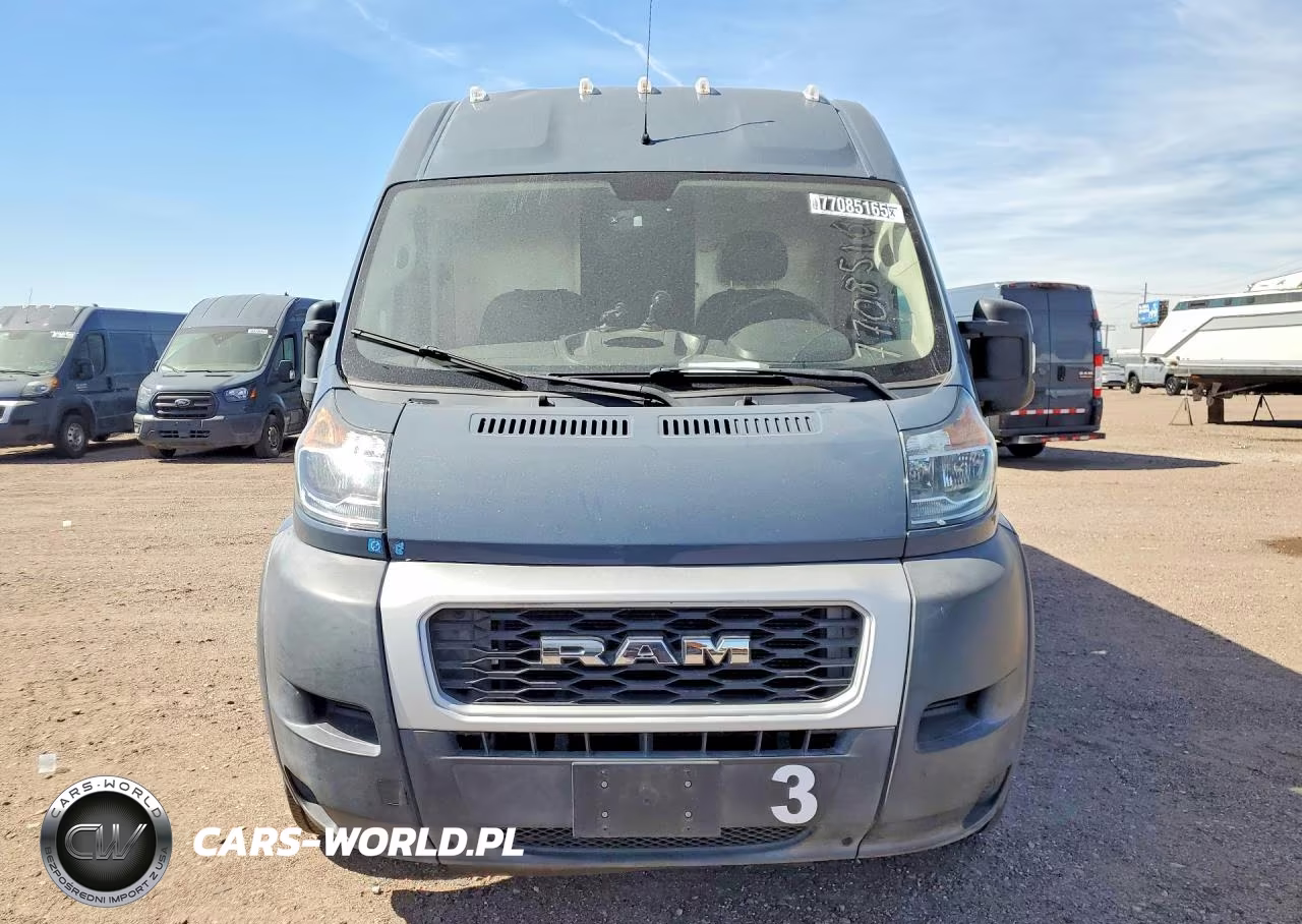 2021 Ram Promaster 3500 Delivery Van VIN:3C6FRVJG7ME503442 - 5