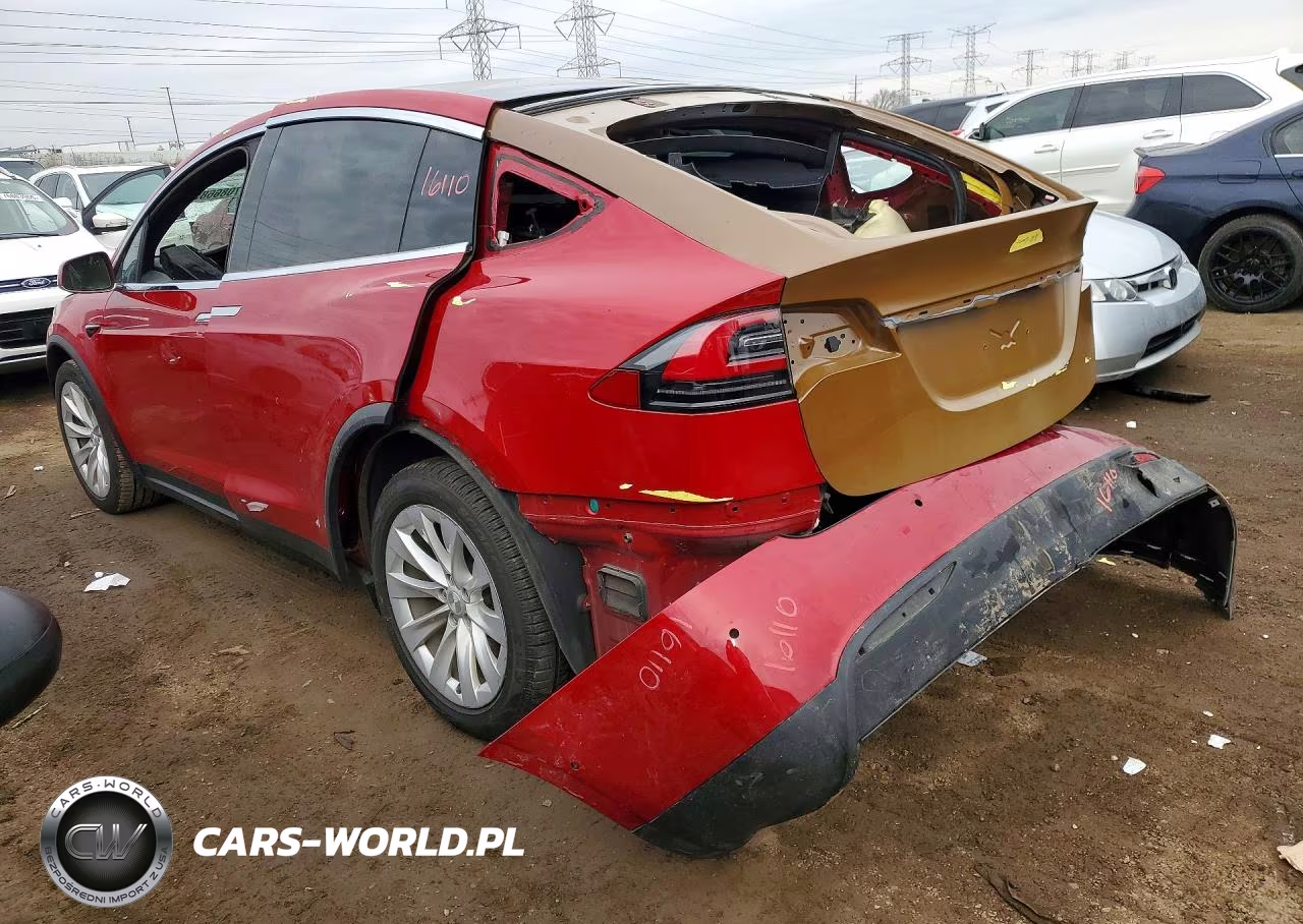 2020 Tesla Model X VIN:5YJXCAE25LF234680 - 2