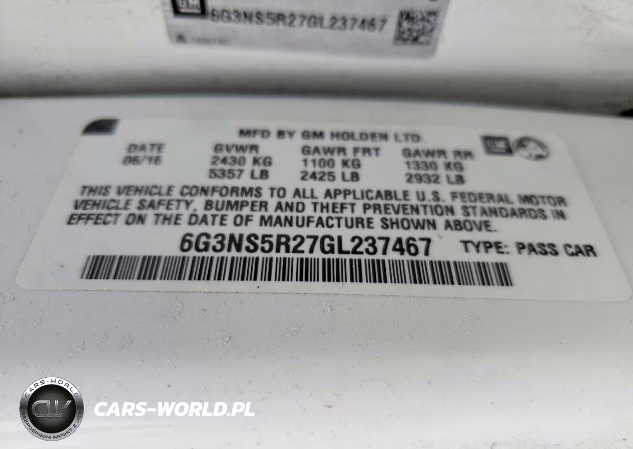 2016 Chevrolet Caprice Police VIN:6G3NS5R27GL237467 - 13