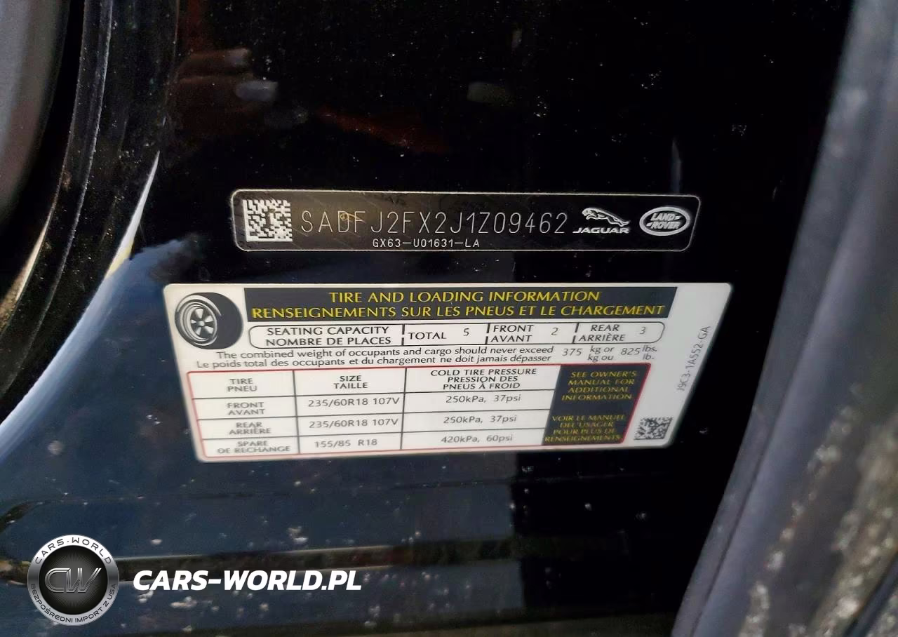 2018 Jaguar E-Pace S VIN:SADFJ2FX2J1Z09462 - 14