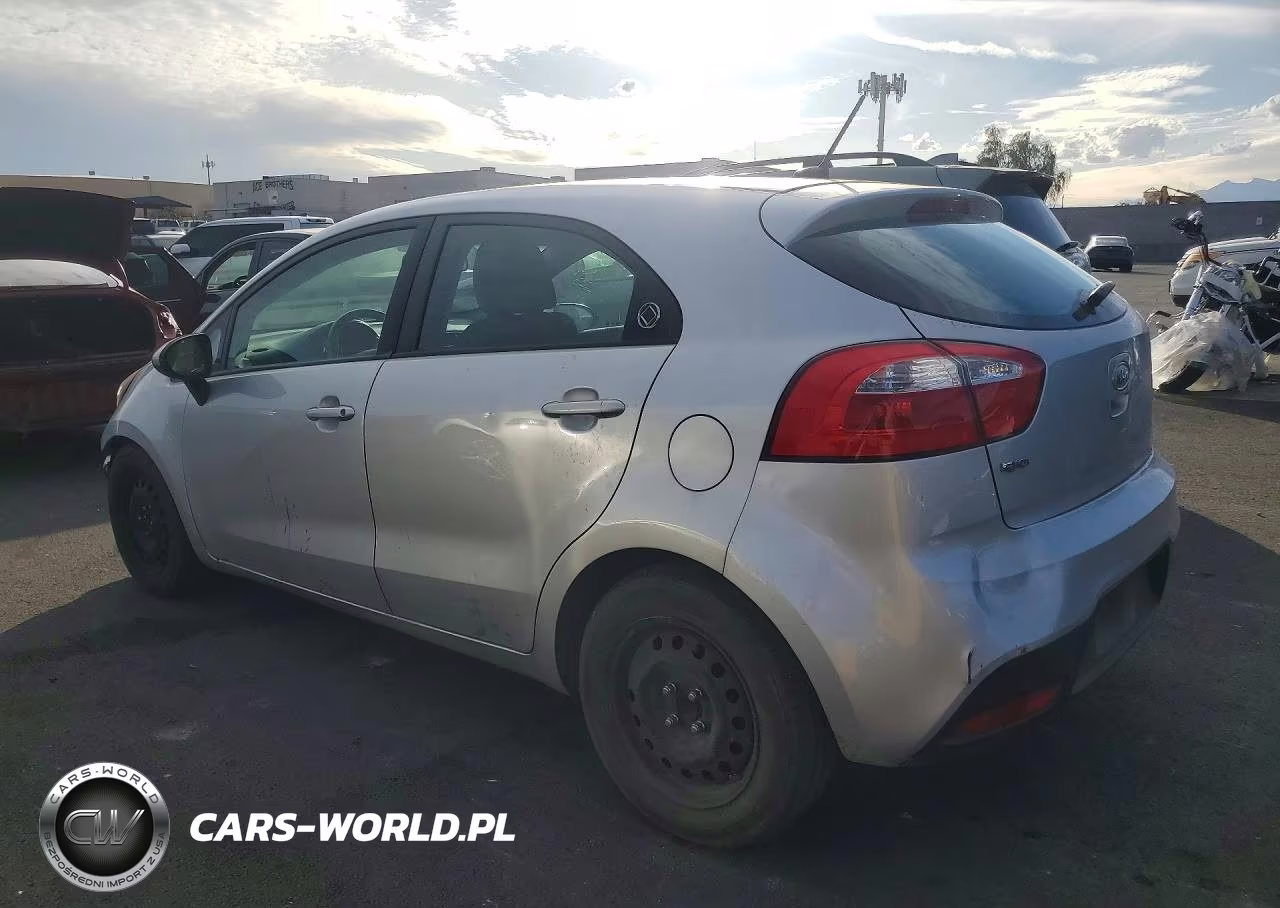 2012 Kia Rio Lx VIN:KNADM5A34C6013652 - 2