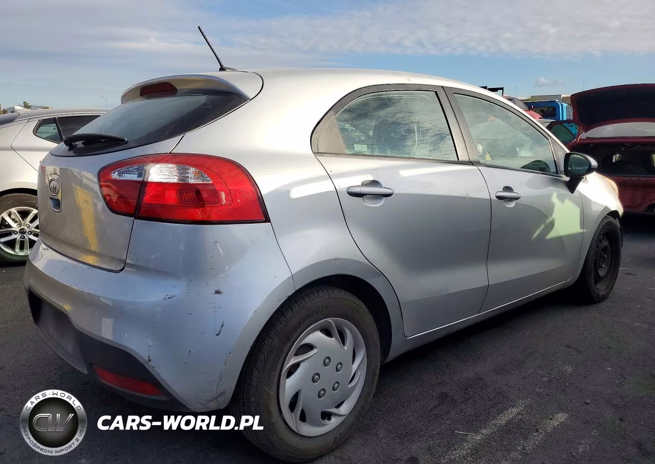 2012 Kia Rio Lx VIN:KNADM5A34C6013652 - 3