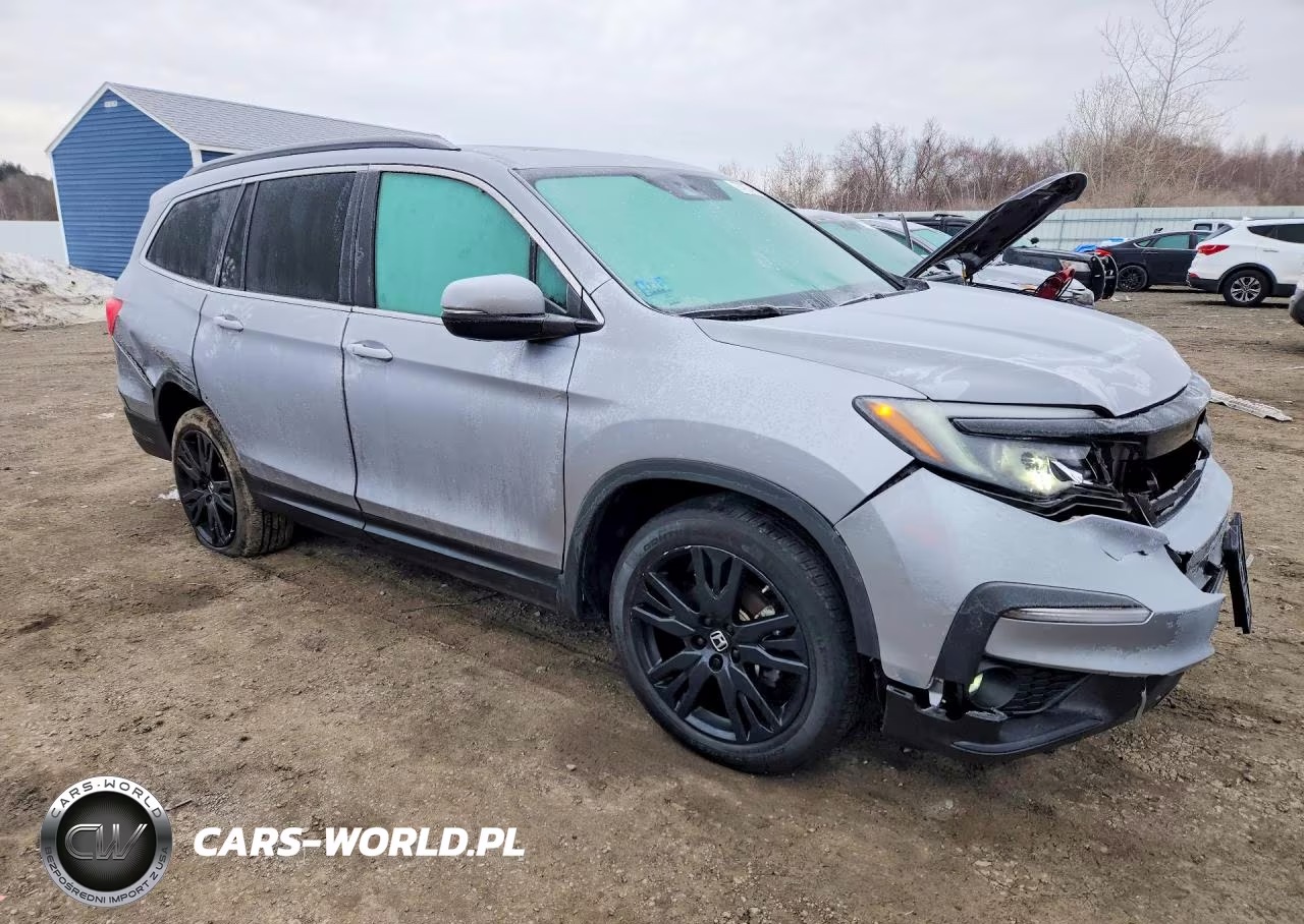 2022 Honda Pilot Se VIN:5FNYF6H27NB086717 - 4
