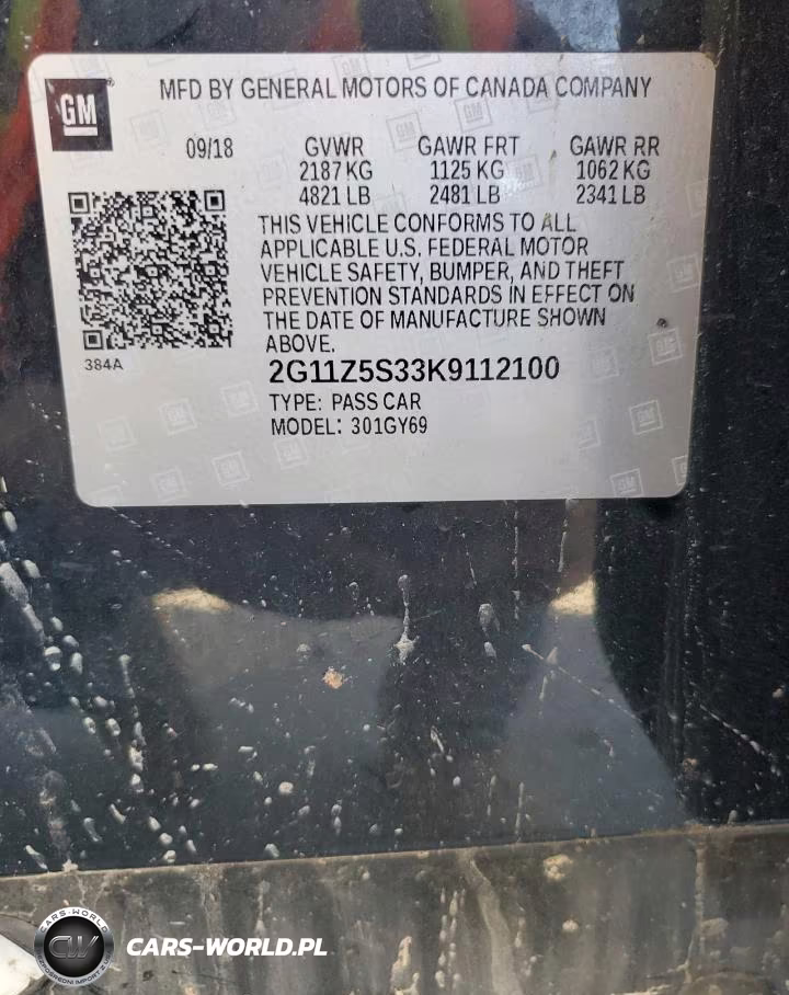2019 Chevrolet Impala Lt VIN:2G11Z5S33K9112100 - 12
