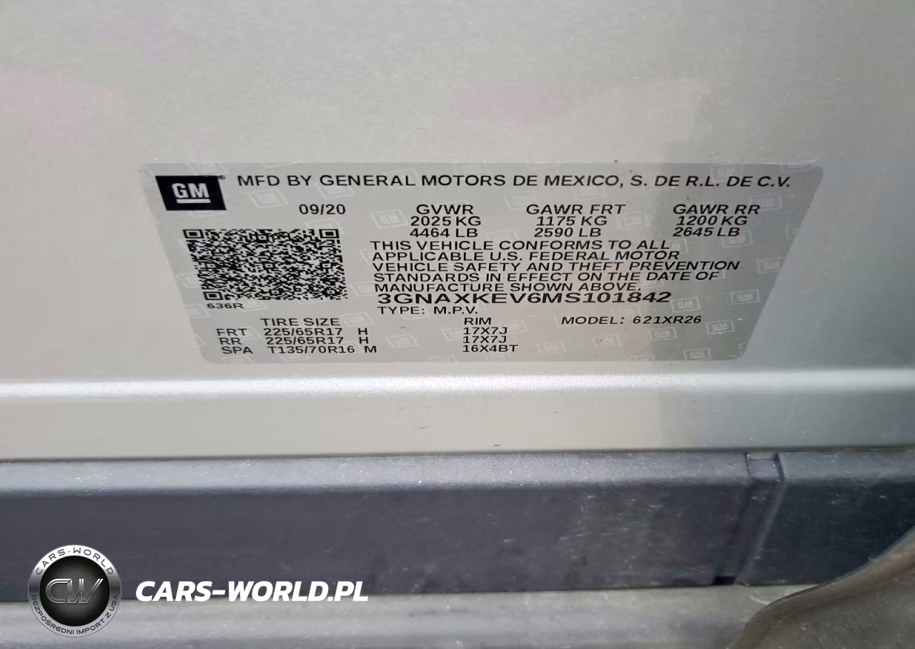 2021 Chevrolet Equinox Lt VIN:3GNAXKEV6MS101842 - 14