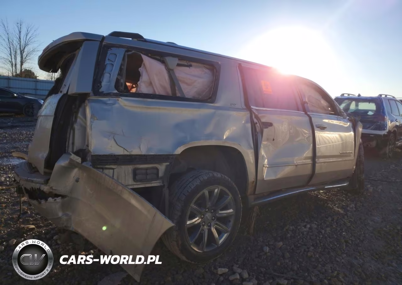 2015 Chevrolet Suburban K1500 Ltz VIN:1GNSKKKC8FR696219 - 3