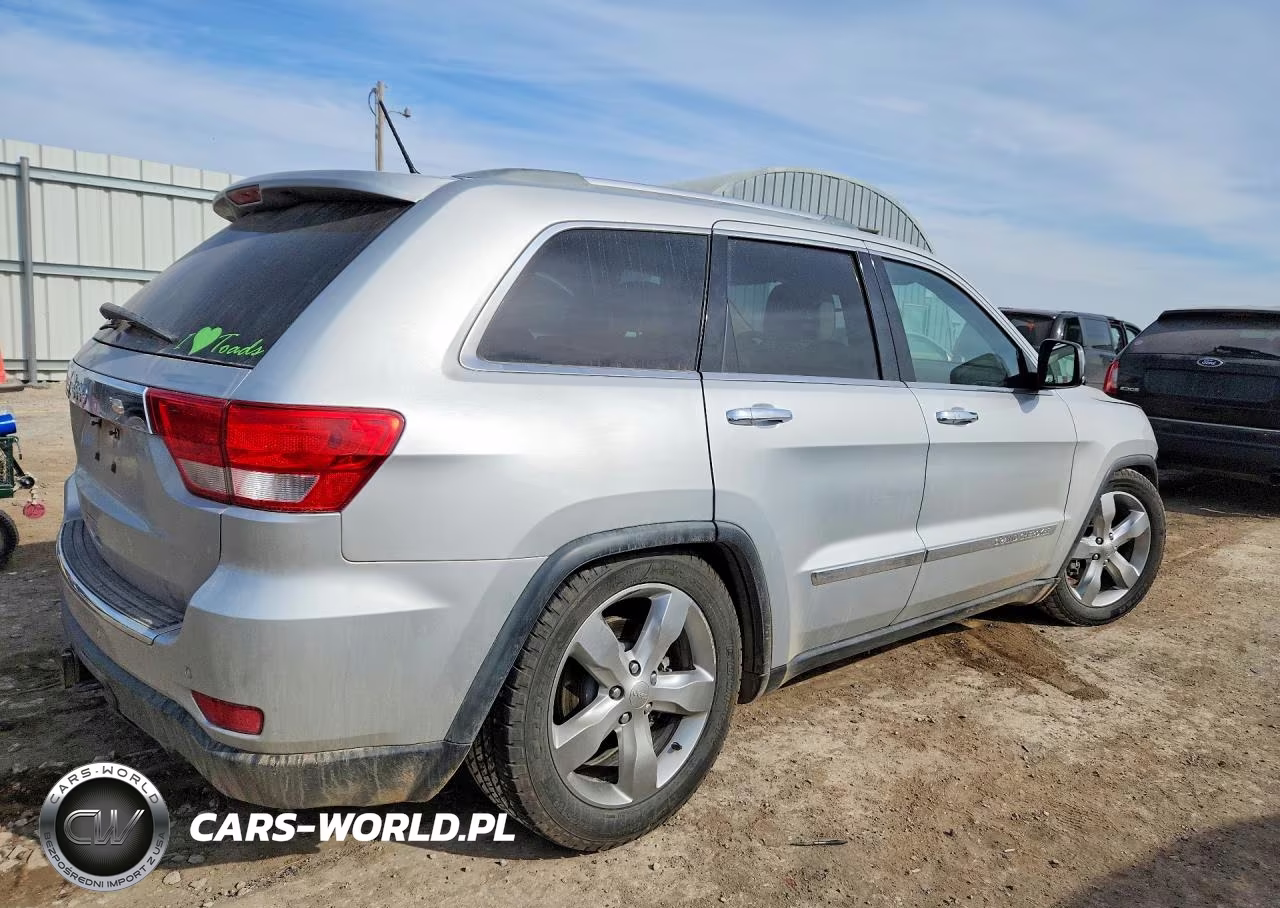 2012 Jeep Grand Cherokee Overland VIN:1C4RJFCT2CC203388 - 3