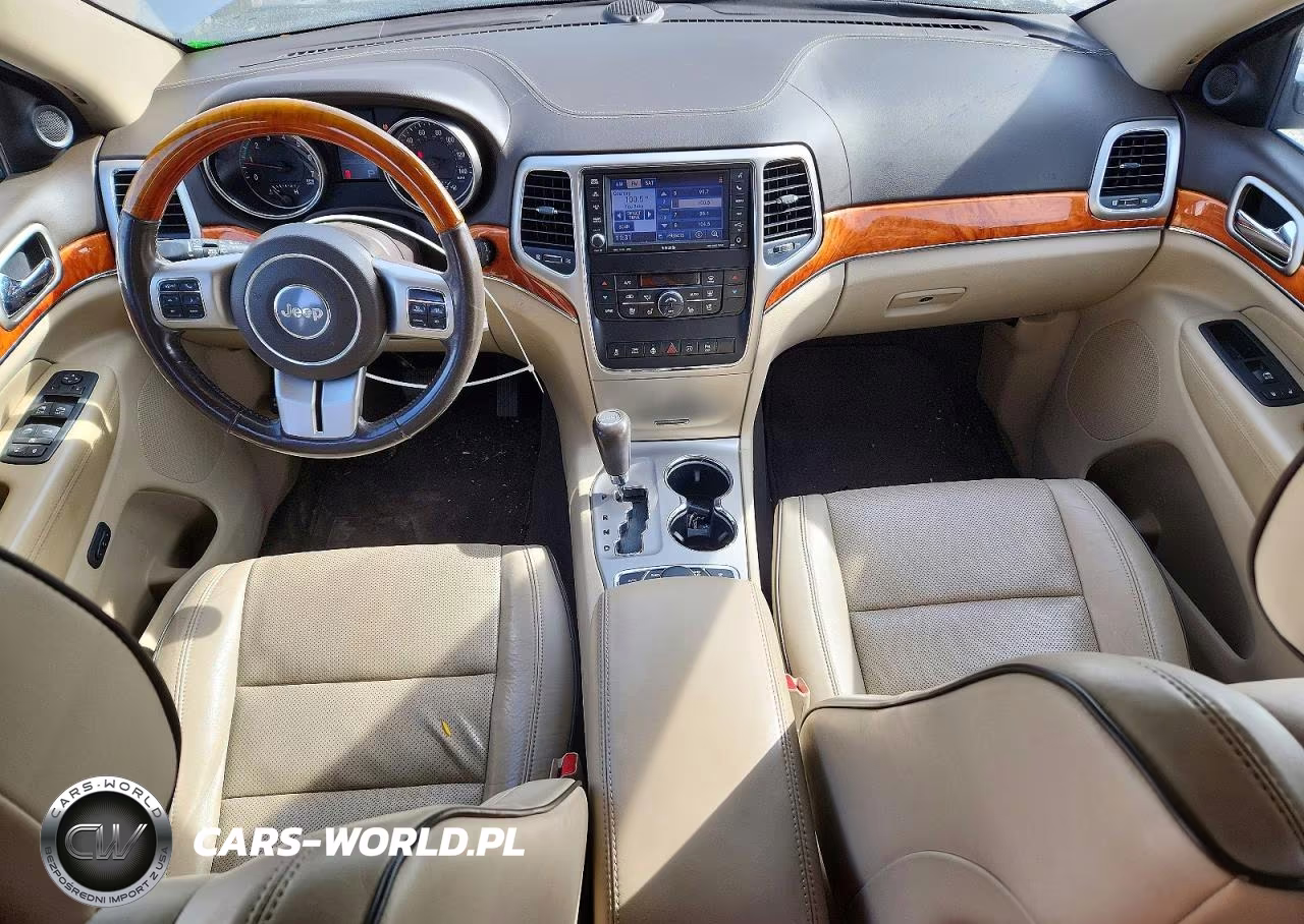 2012 Jeep Grand Cherokee Overland VIN:1C4RJFCT2CC203388 - 8