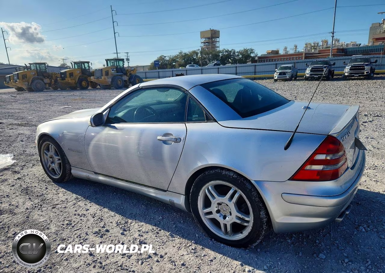 2002 Mercedes-Benz Slk 32 Amg Kompressor VIN:WDBKK66F12F241842 - 2