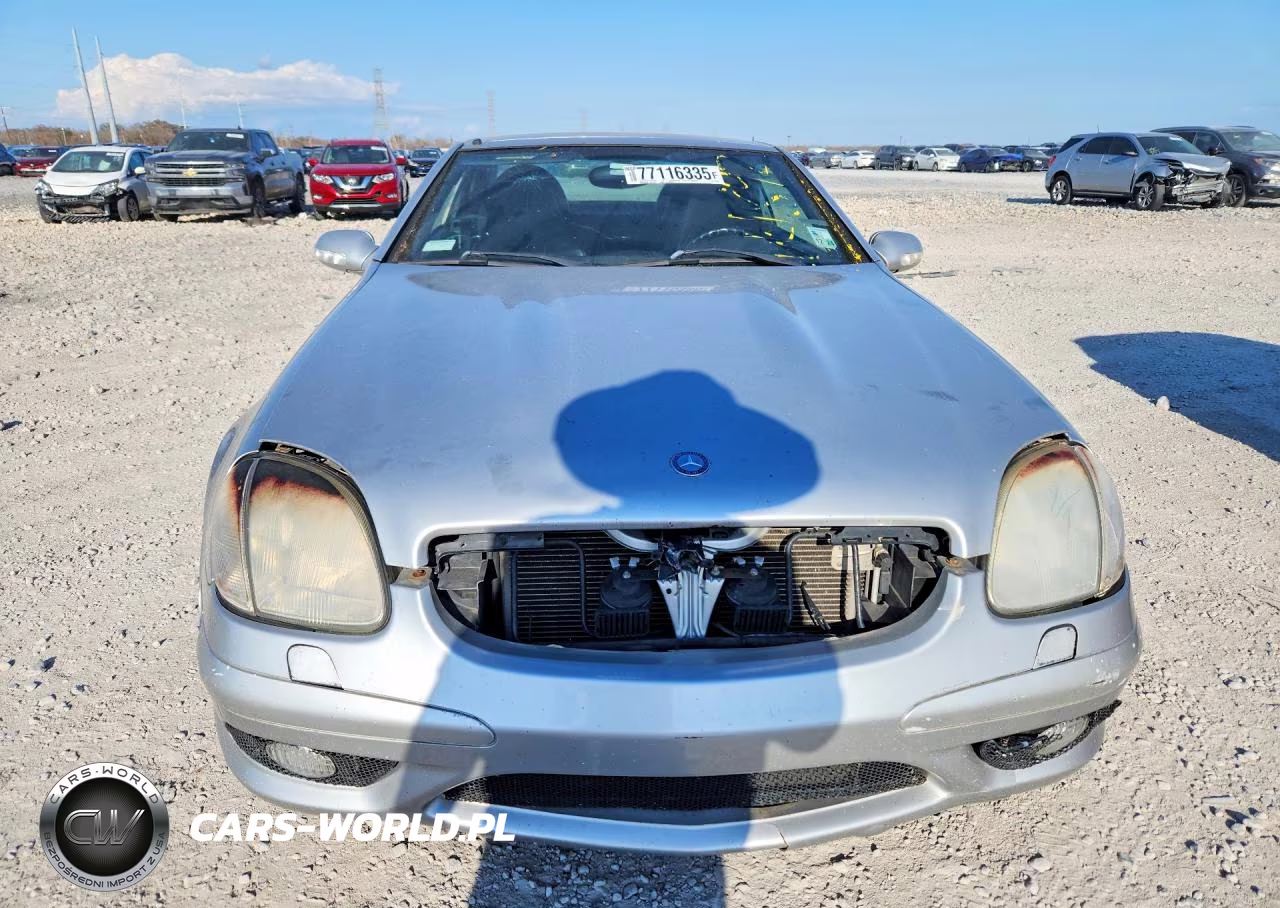 2002 Mercedes-Benz Slk 32 Amg Kompressor VIN:WDBKK66F12F241842 - 5