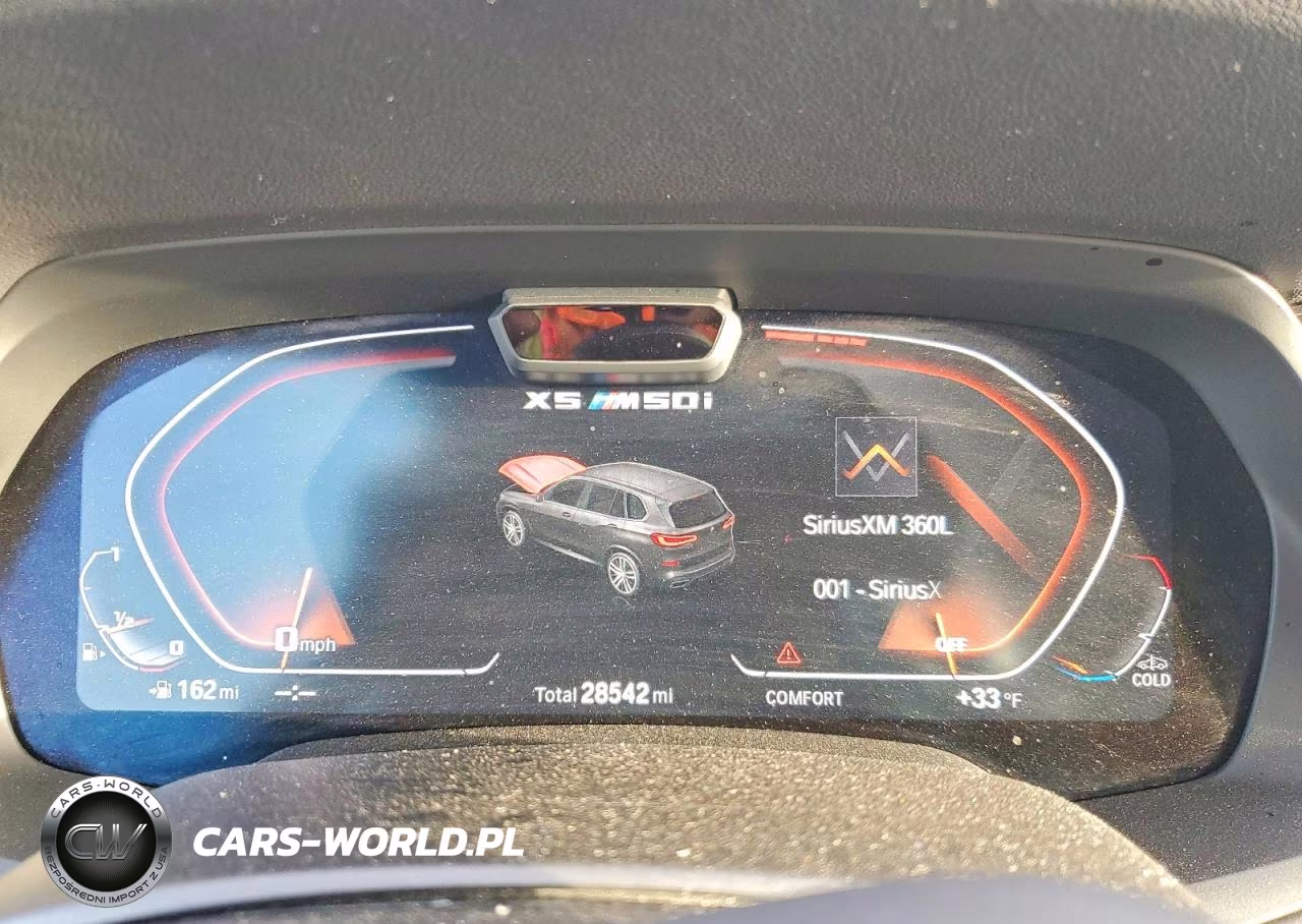 2023 BMW X5 M50I VIN:5UXJU4C09P9P95713 - 9