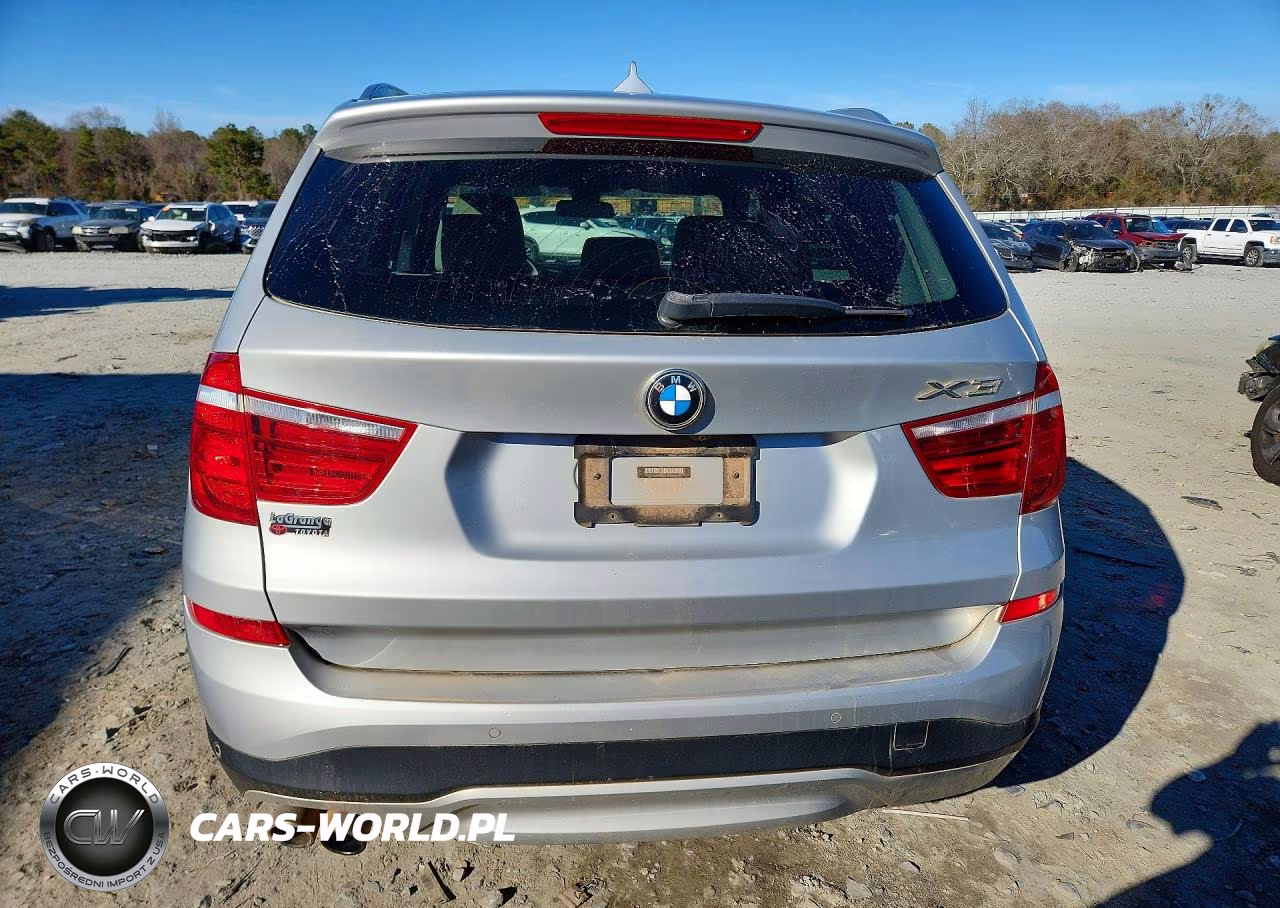 2017 BMW X3 xDrive28I VIN:5UXWX9C53H0T04676 - 6
