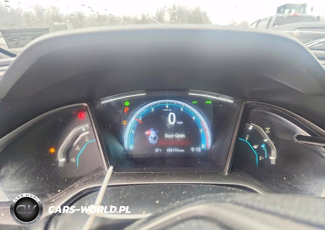 2019 Honda Civic Ex VIN:SHHFK7H66KU211776 - 9