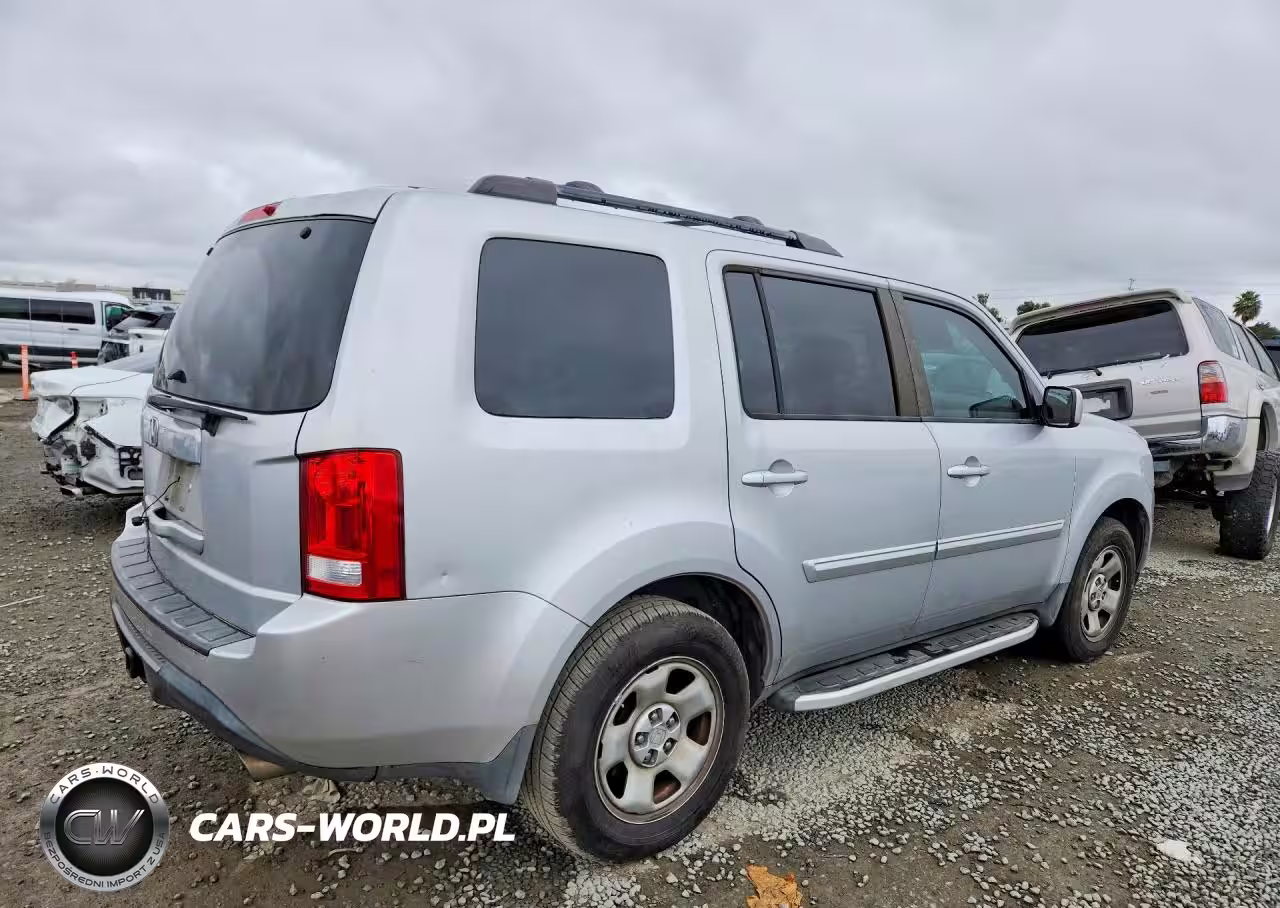 2012 Honda Pilot Ex VIN:5FNYF3H42CB006009 - 3