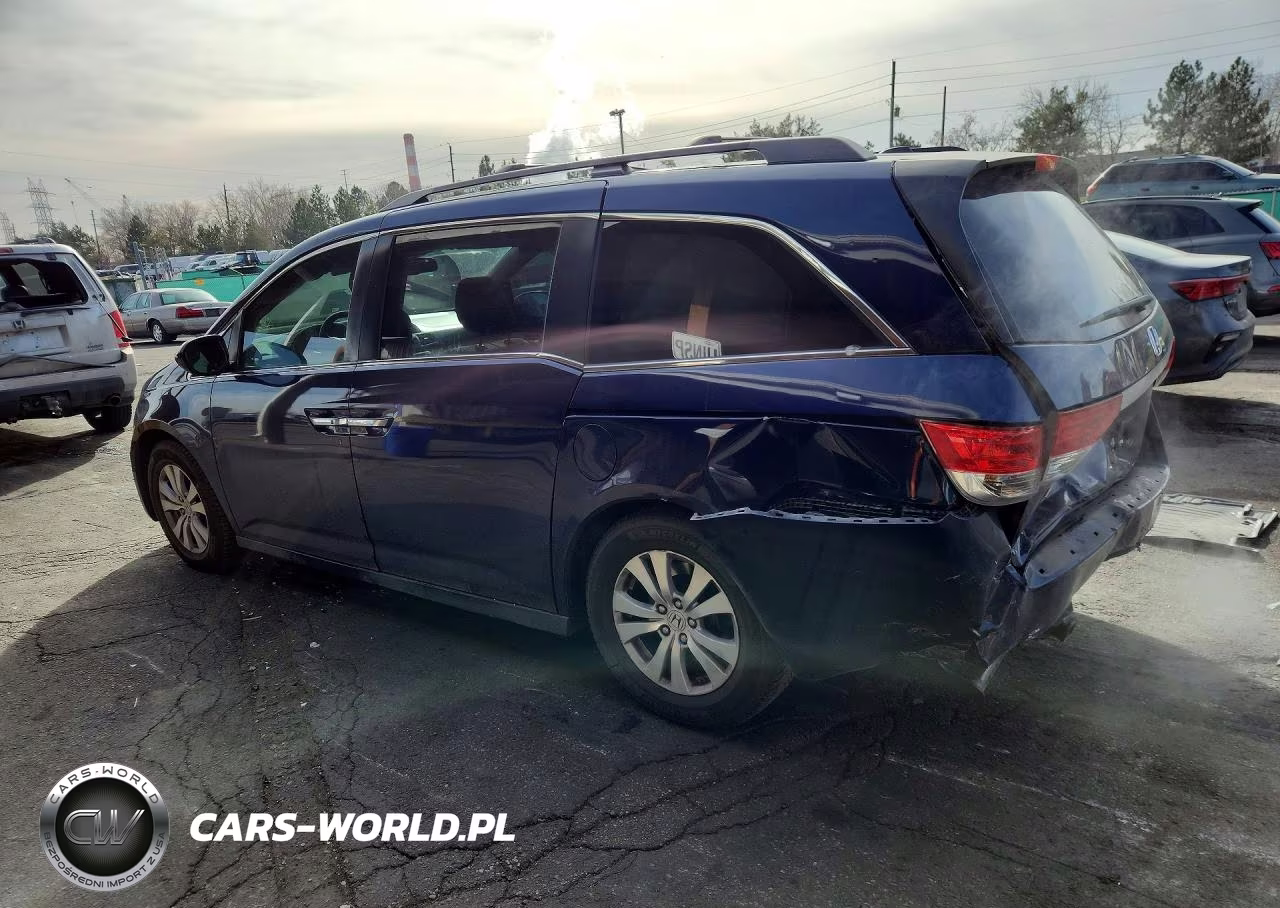 2016 Honda Odyssey Exl VIN:5FNRL5H61GB169010 - 2