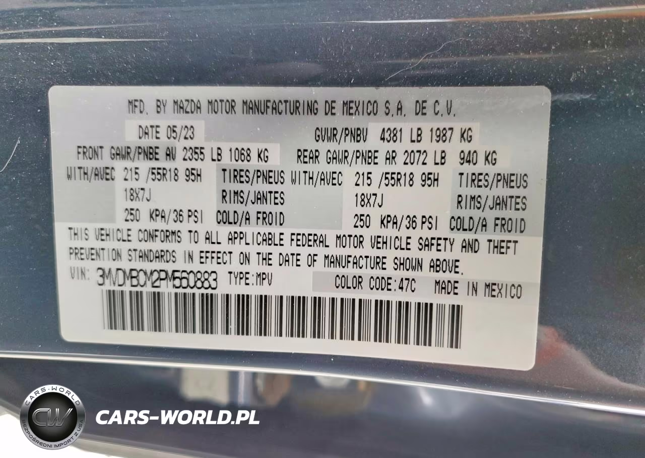 2023 Mazda Cx-30 Preferred VIN:3MVDMBCM2PM560883 - 13