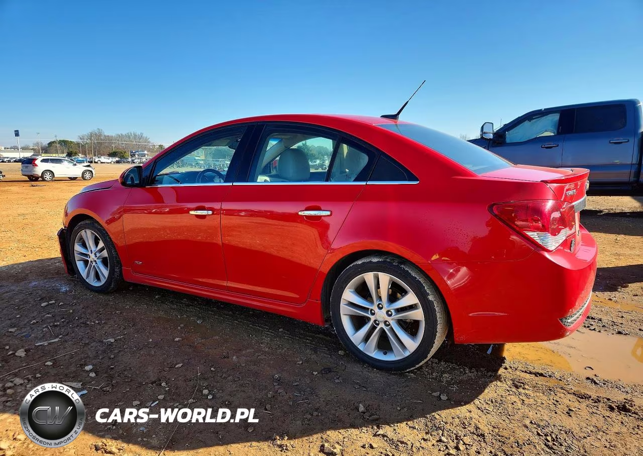 2014 Chevrolet Cruze Ltz VIN:1G1PG5SB2E7376437 - 2