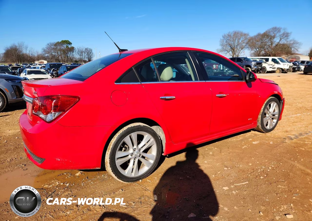 2014 Chevrolet Cruze Ltz VIN:1G1PG5SB2E7376437 - 3