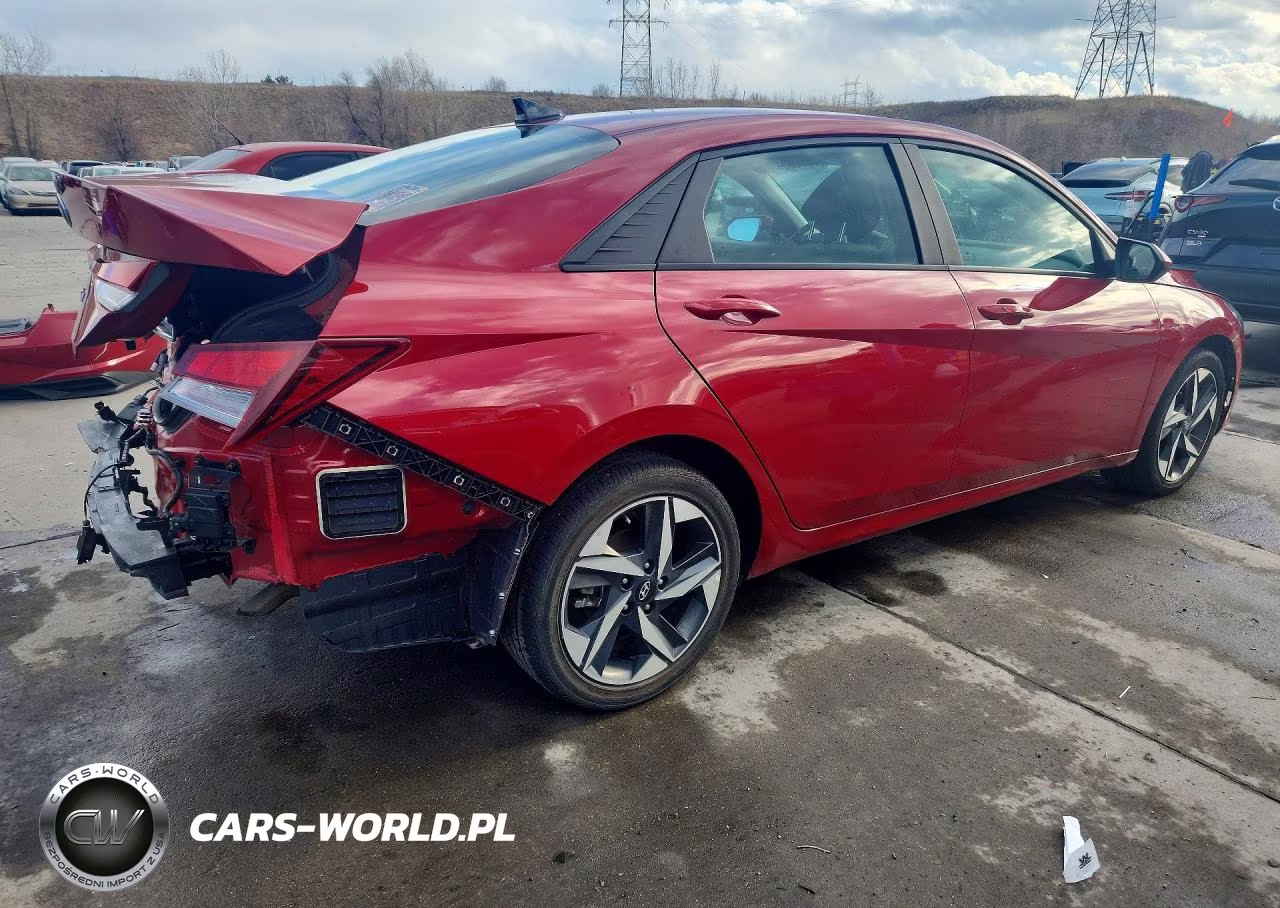 2023 Hyundai Elantra Sel VIN:KMHLS4AG0PU521521 - 3