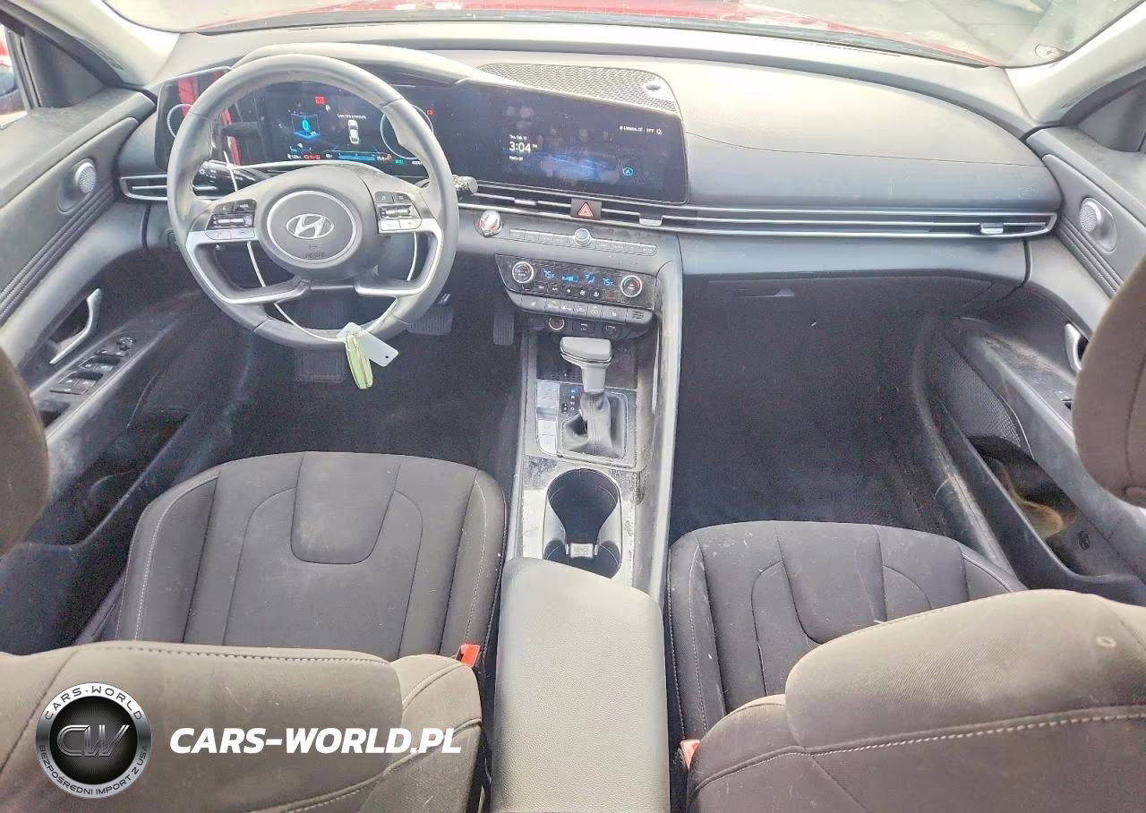 2023 Hyundai Elantra Sel VIN:KMHLS4AG0PU521521 - 8