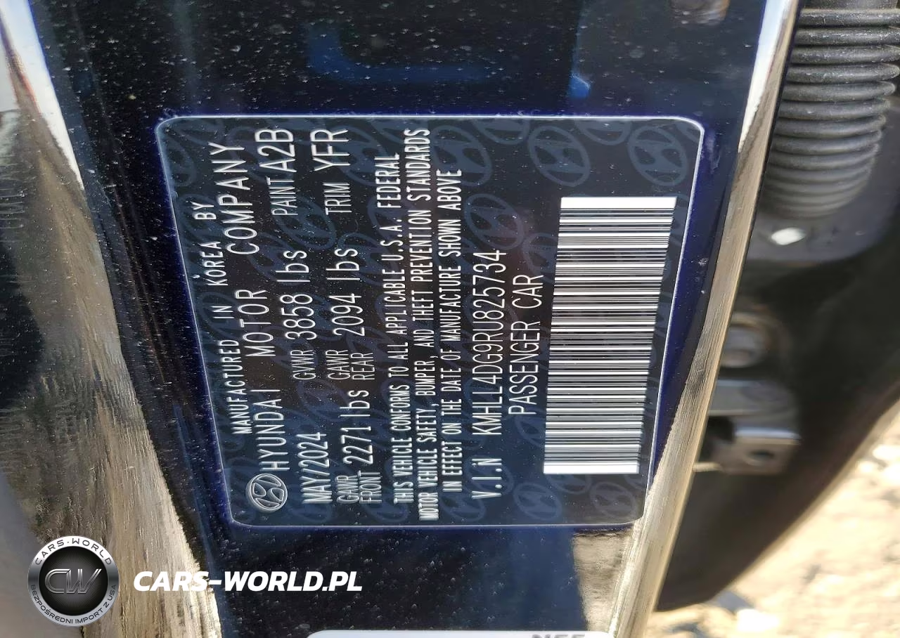 2024 Hyundai Elantra Se VIN:KMHLL4DG9RU825734 - 12