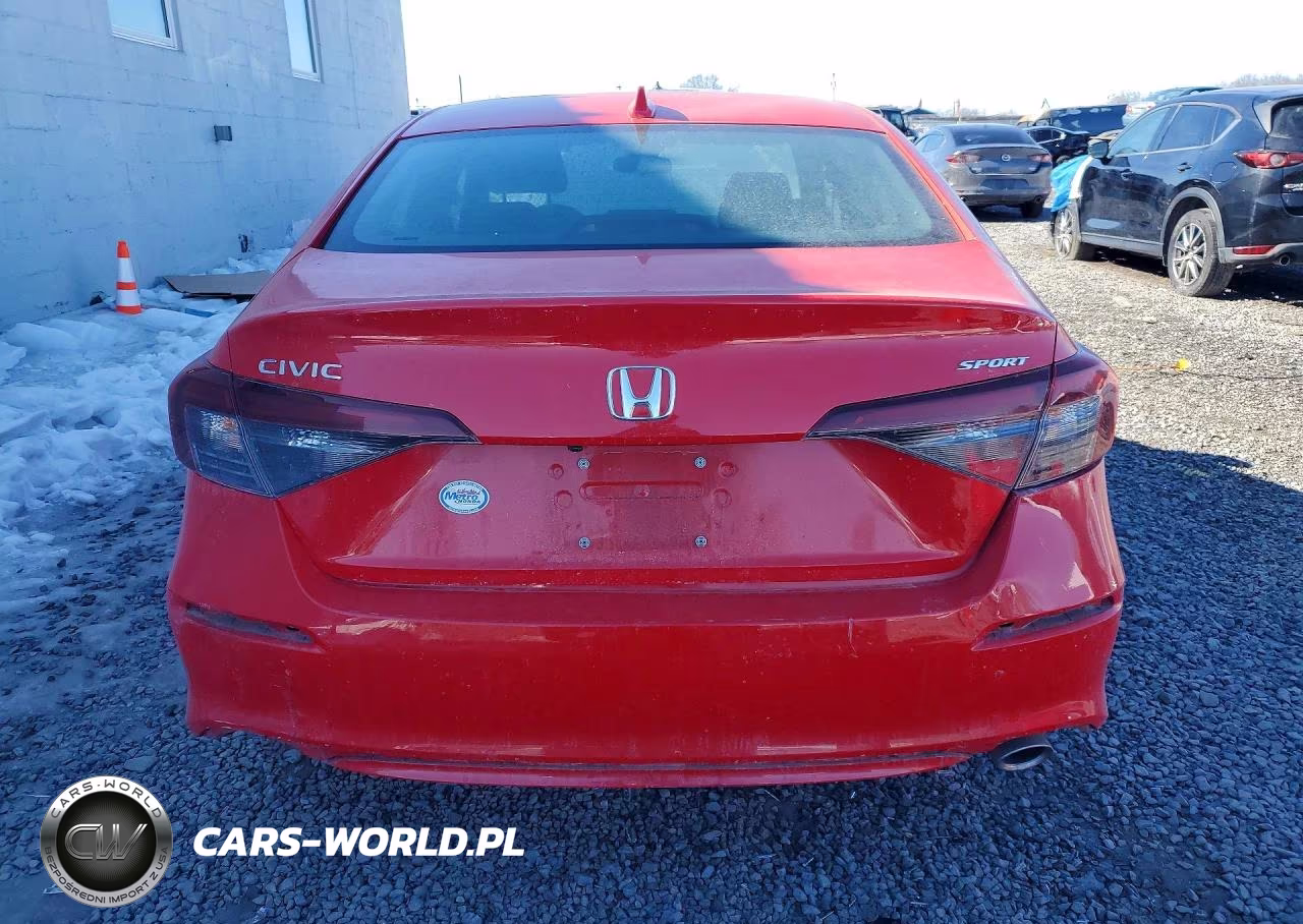 2025 Honda Civic Sport VIN:2HGFE2F52SH548379 - 6