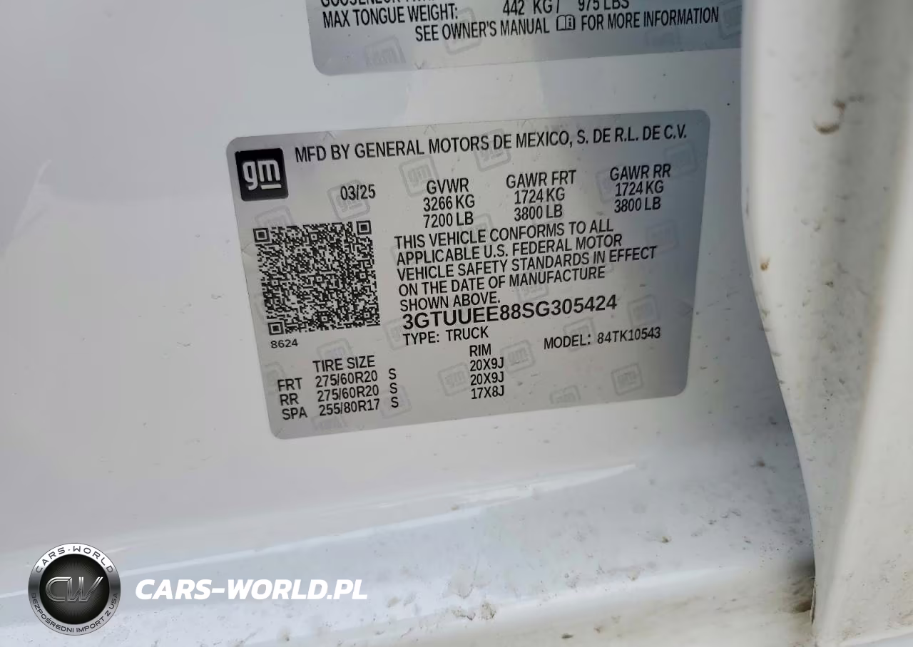 2025 GMC Sierra K1500 At4 VIN:3GTUUEE88SG305424 - 12