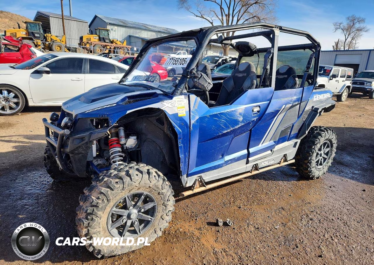 2020 Polaris General Xp 4 1000 VIN:3NSGMJ996LH856874 - 3
