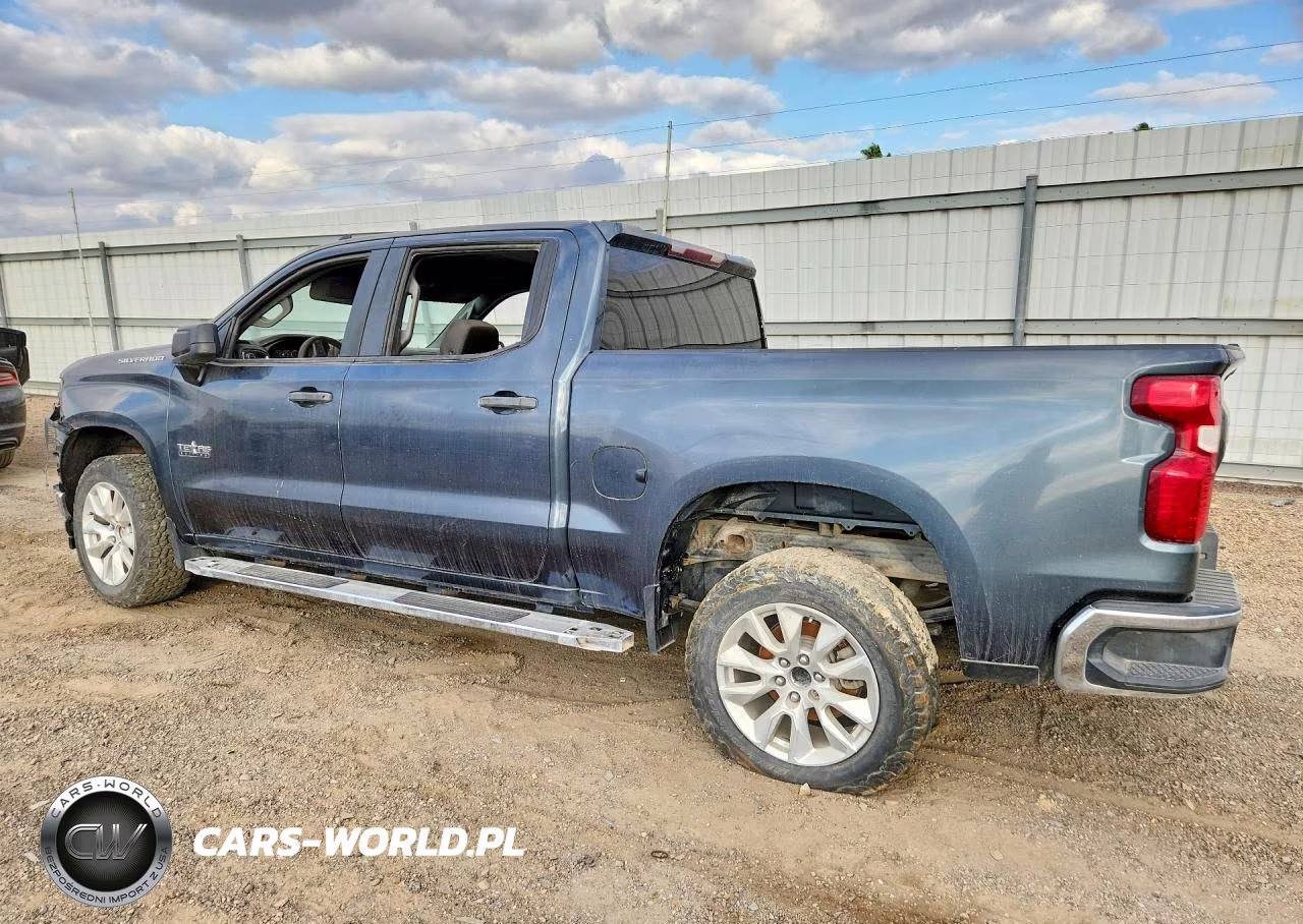 2020 Chevrolet Silverado C1500 Lt VIN:3GCPWCED7LG213358 - 2