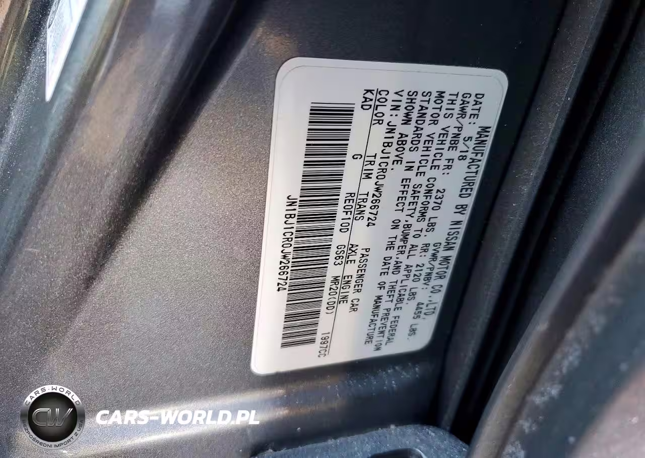 2018 Nissan Rogue Sport S VIN:JN1BJ1CR0JW266724 - 13