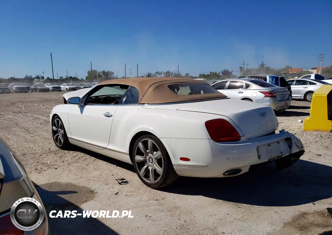 2008 Bentley Continental Gtc VIN:SCBDR33W08C053058 - 2