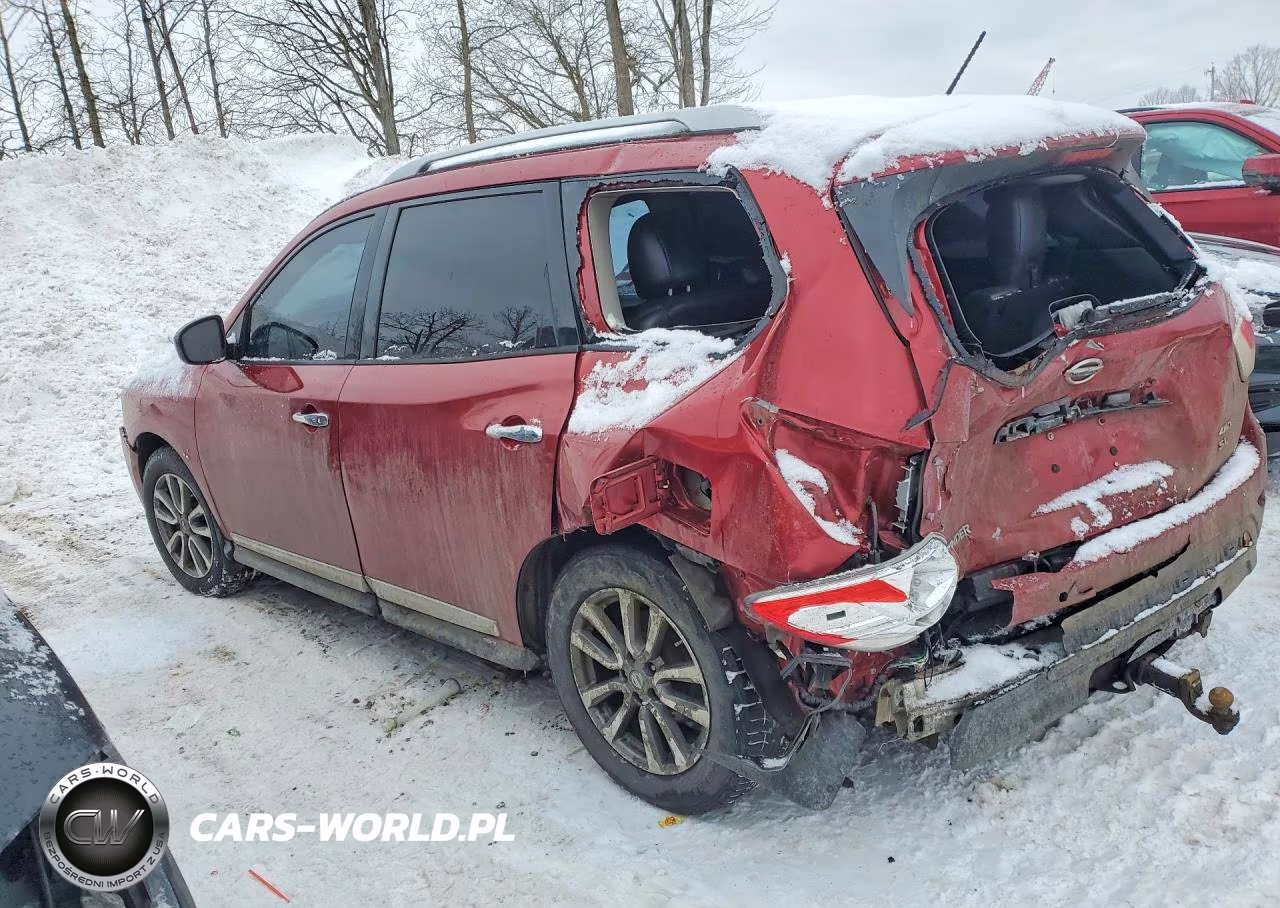 2014 Niss Pathfinder S VIN:5N1AR2MM4EC625117 - 2