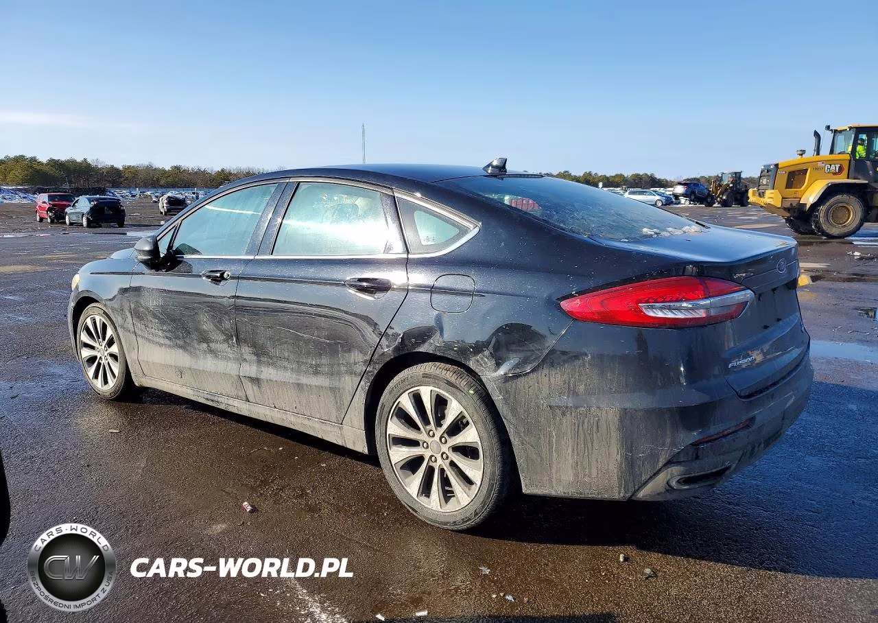 2019 Ford Fusion Se VIN:3FA6P0T98KR265130 - 2