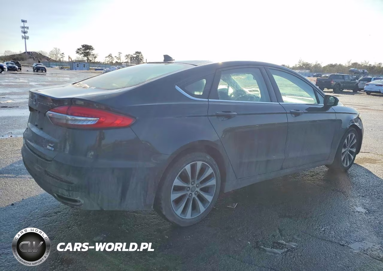 2019 Ford Fusion Se VIN:3FA6P0T98KR265130 - 3