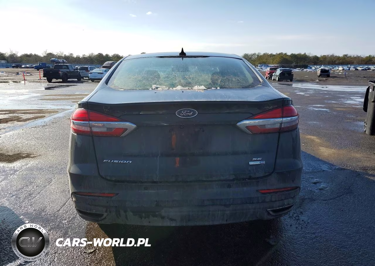2019 Ford Fusion Se VIN:3FA6P0T98KR265130 - 6