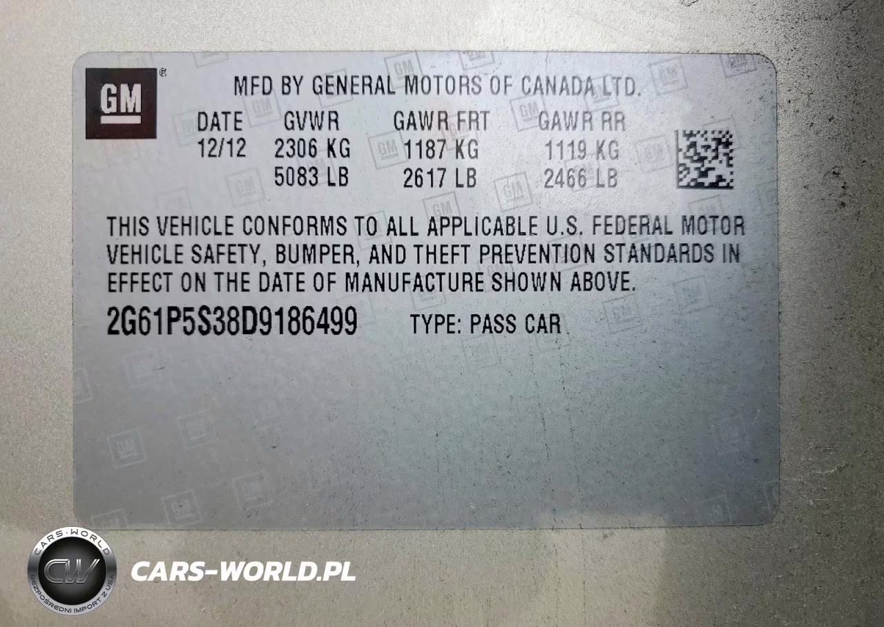 2013 Cadillac Xts Luxury Collection VIN:2G61P5S38D9186499 - 12