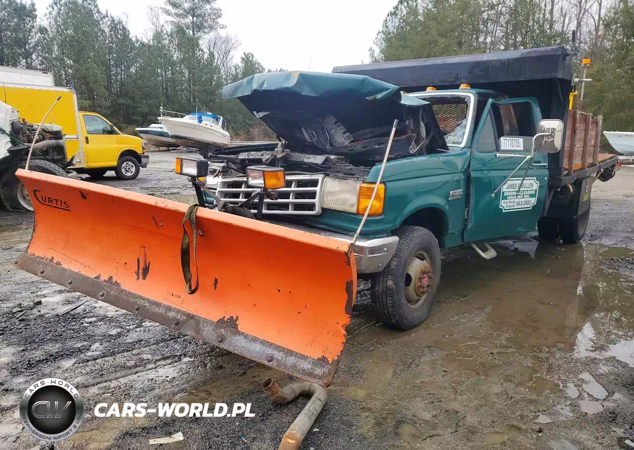 1990 Ford F350 Super Duty Flatbed Truck