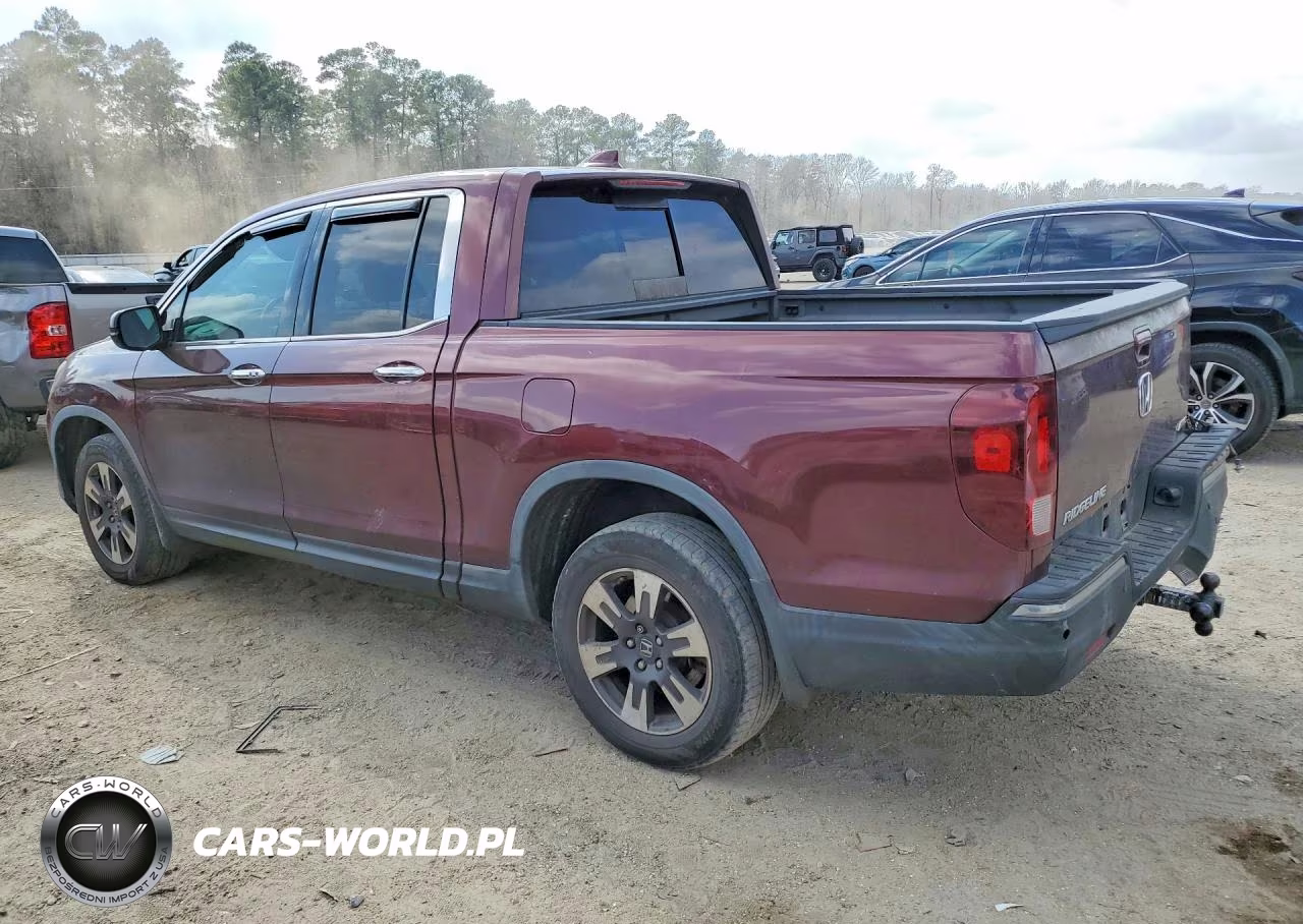2018 Honda Ridgeline Rtl VIN:5FPYK3F72JB011451 - 2