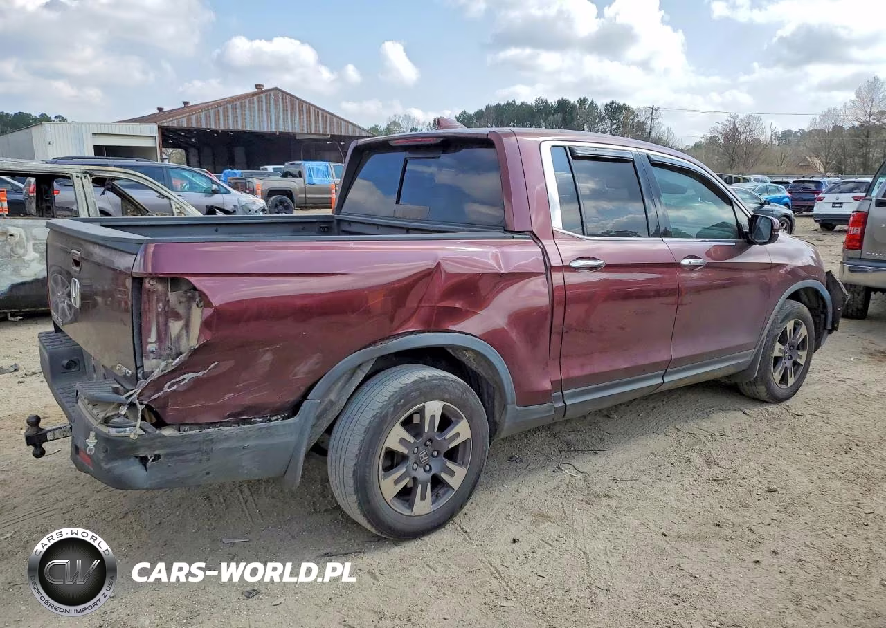2018 Honda Ridgeline Rtl VIN:5FPYK3F72JB011451 - 3