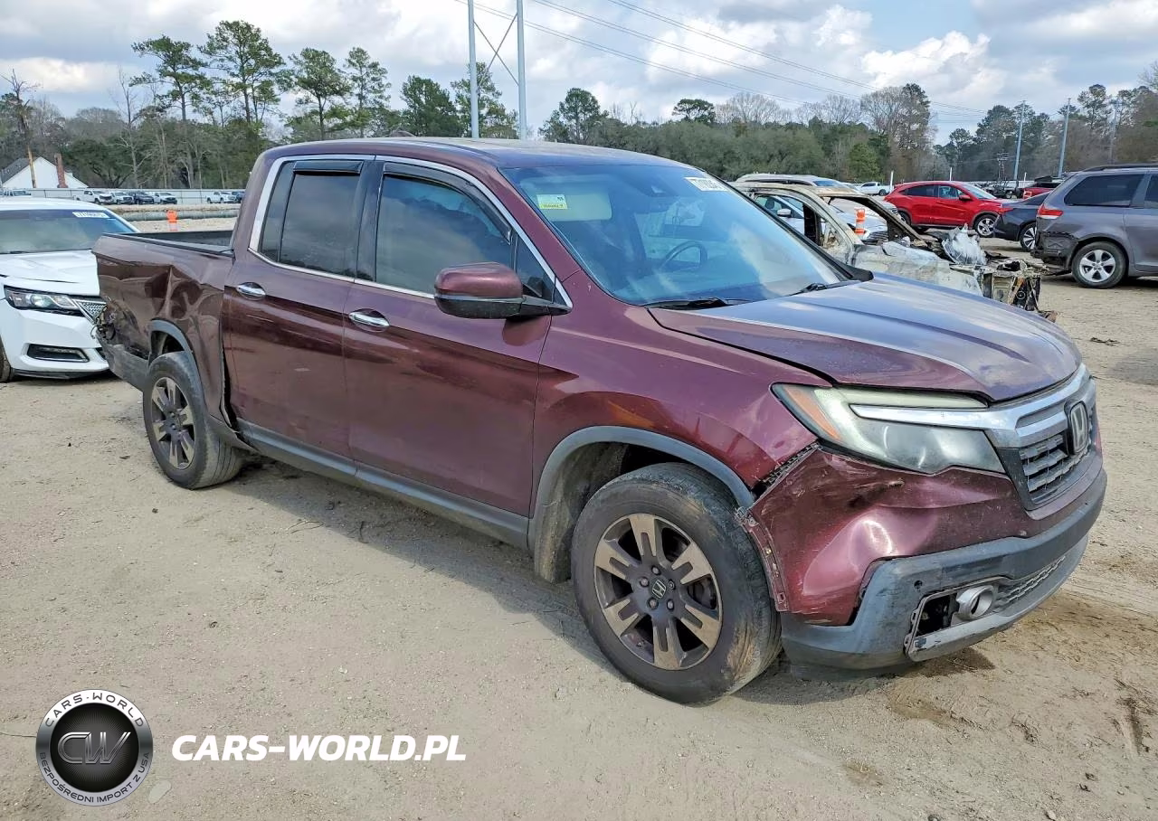 2018 Honda Ridgeline Rtl VIN:5FPYK3F72JB011451 - 4