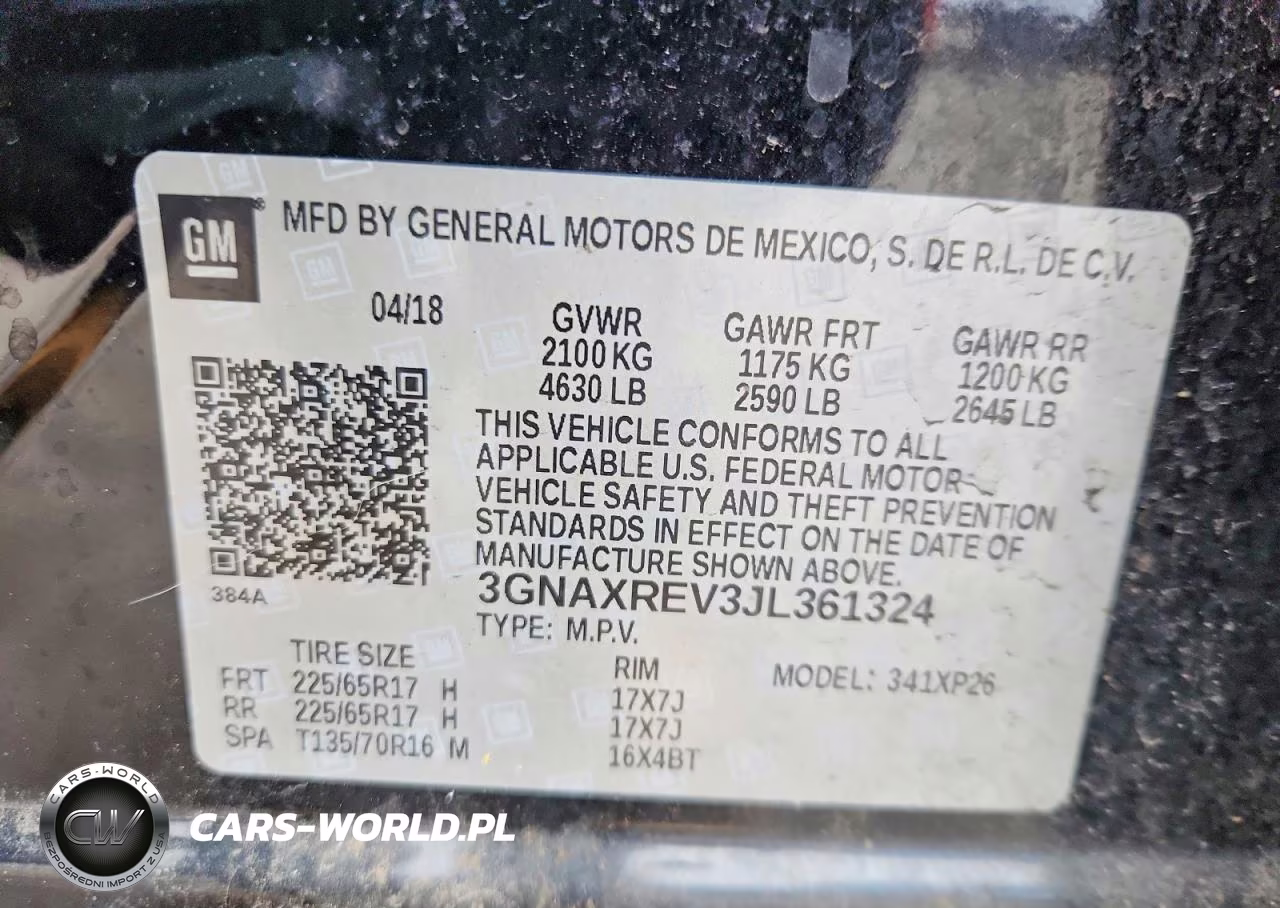 2018 Chevrolet Equinox Ls VIN:3GNAXREV3JL361324 - 13