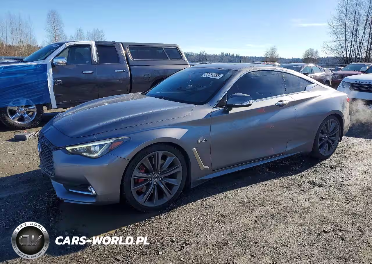 2018 Infiniti Q60 Red Sport 400