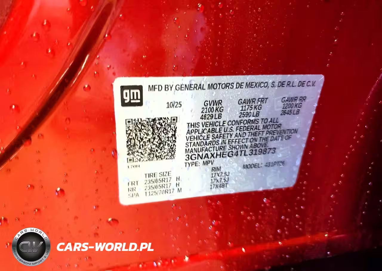 2026 Chevrolet Equinox Lt VIN:3GNAXHEG4TL319873 - 12